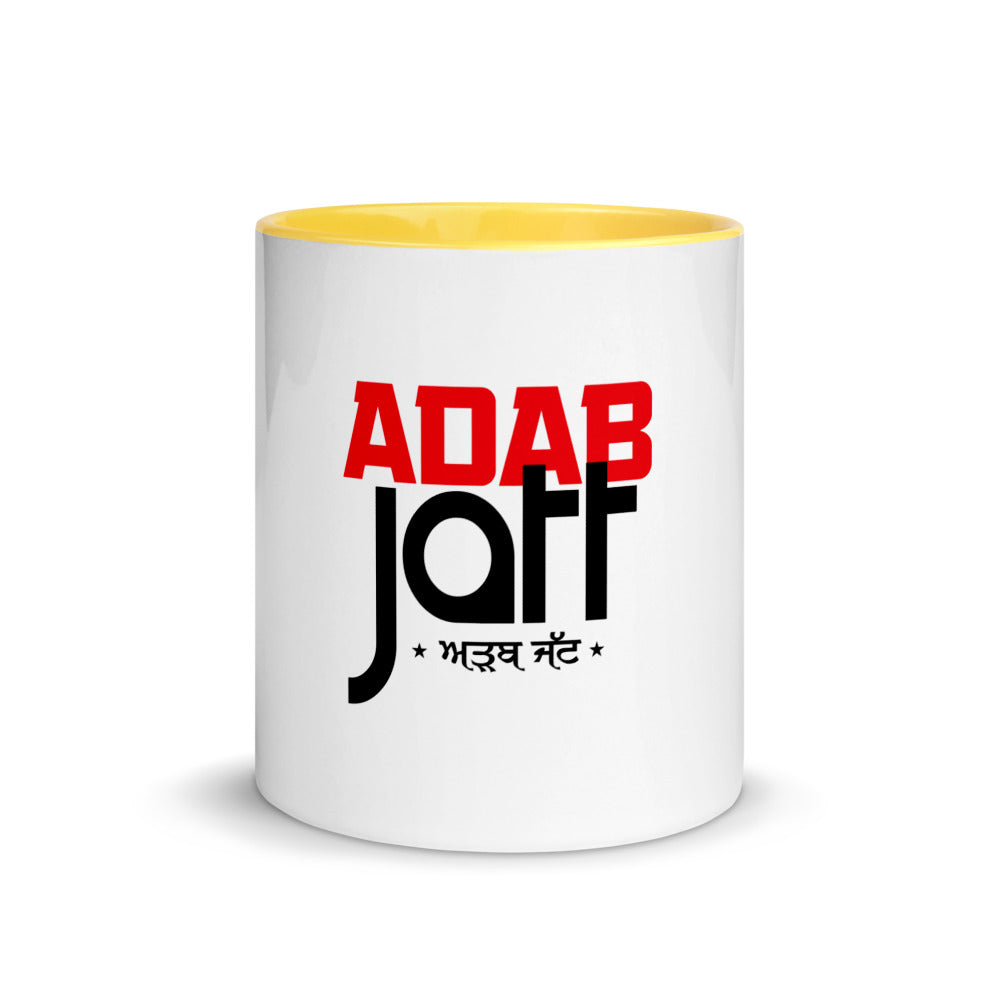 ADAB JATT - Mug with Color Inside