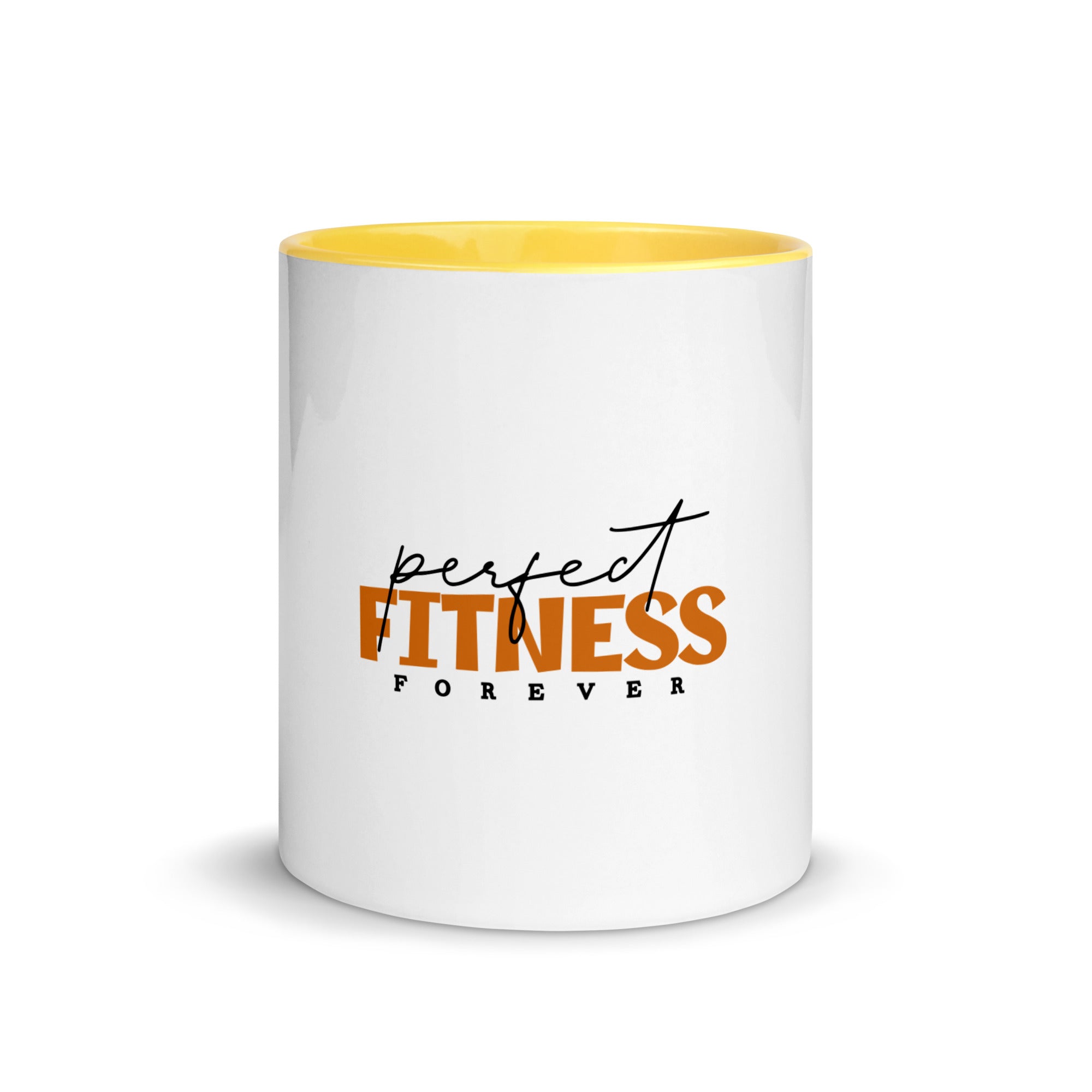 PERFECT FITNESS FOREVER - Mug with Color Inside