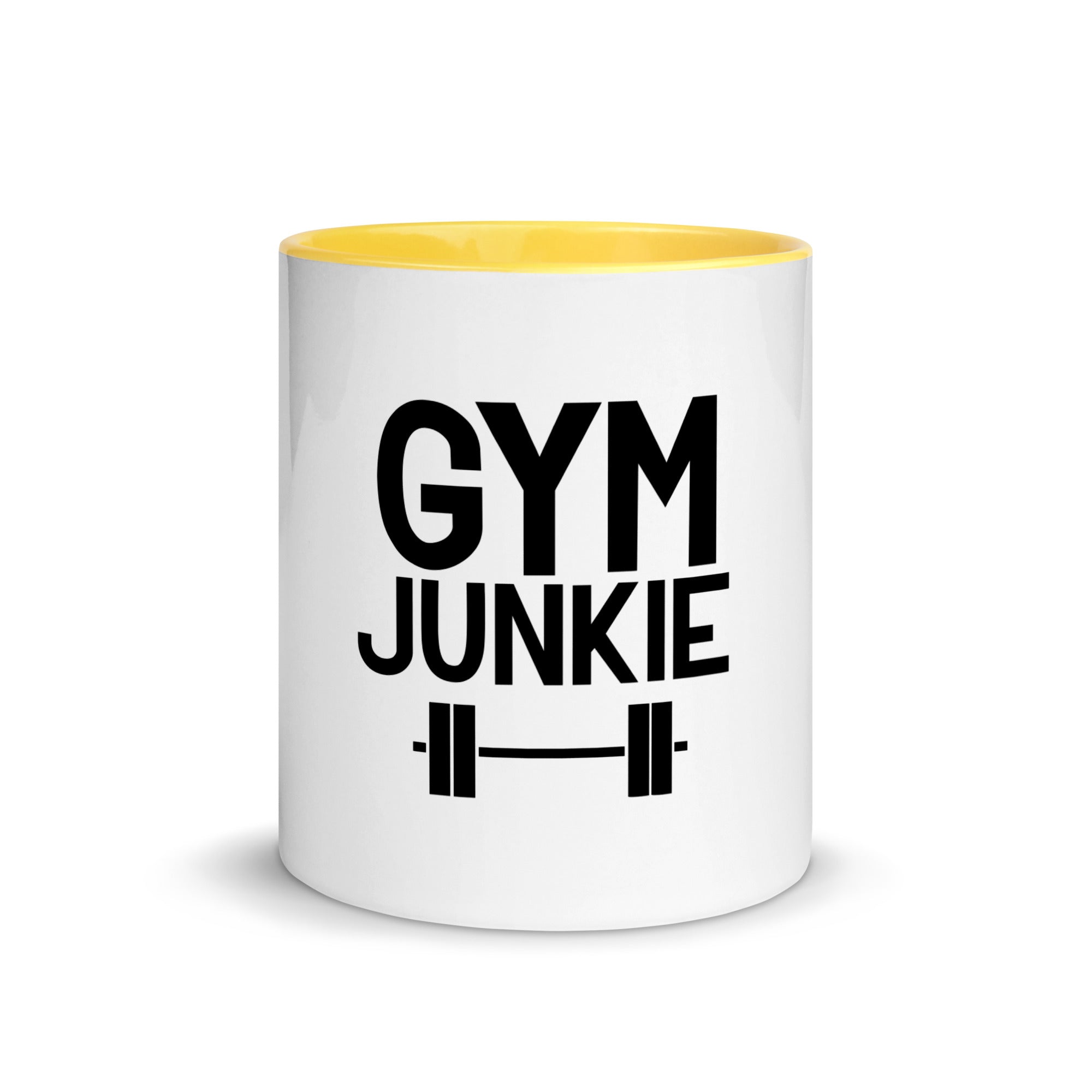 GYM JUNKIE - Mug with Color Inside