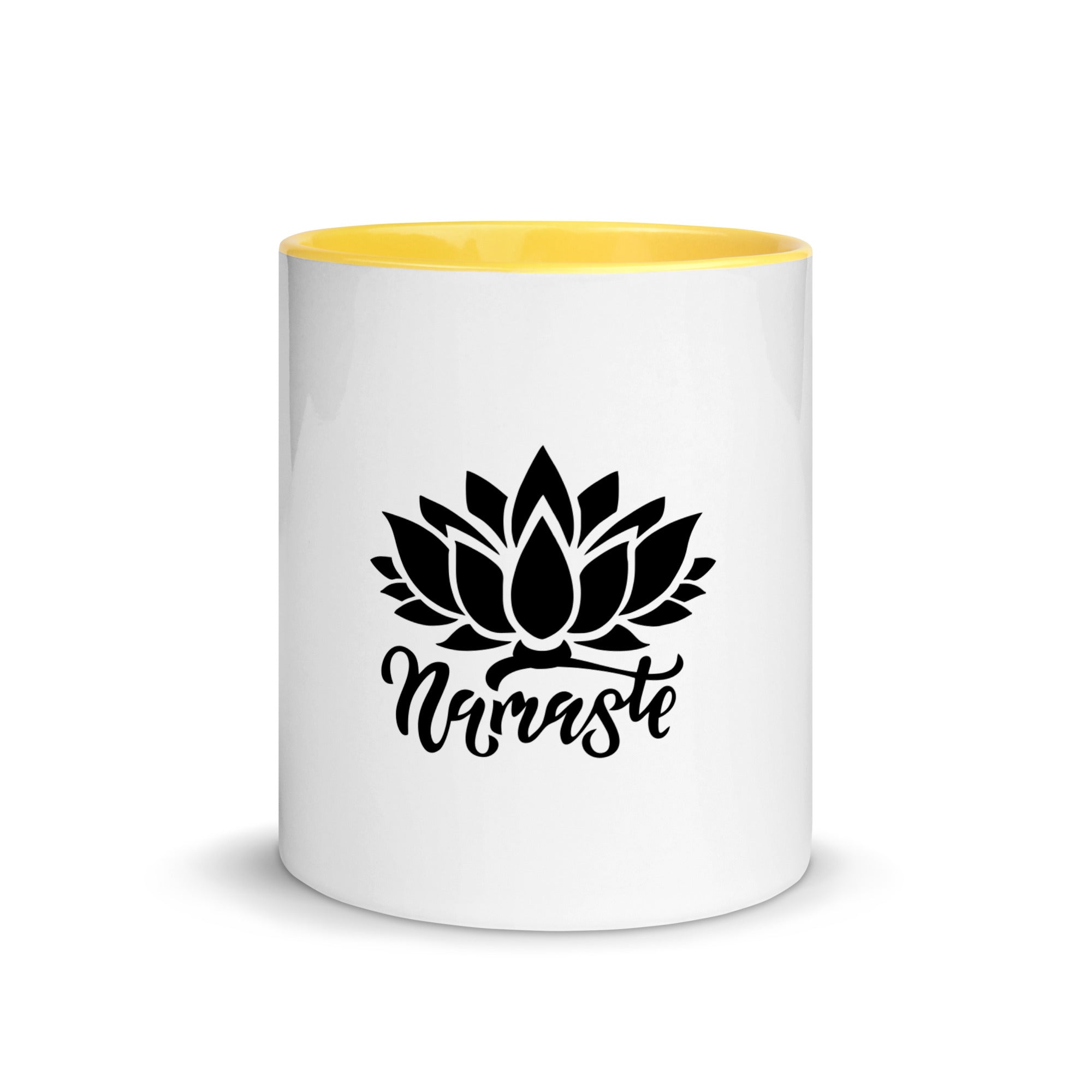 NAMASTE - Mug with Color Inside