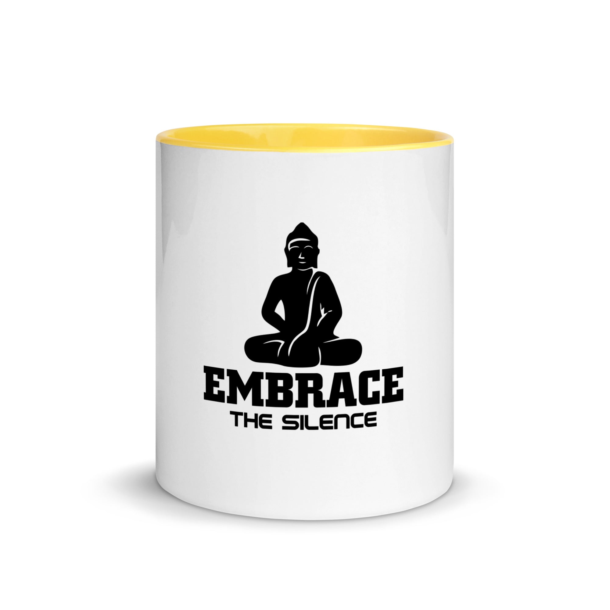 EMBRACE THE SILENCE - Mug with Color Inside