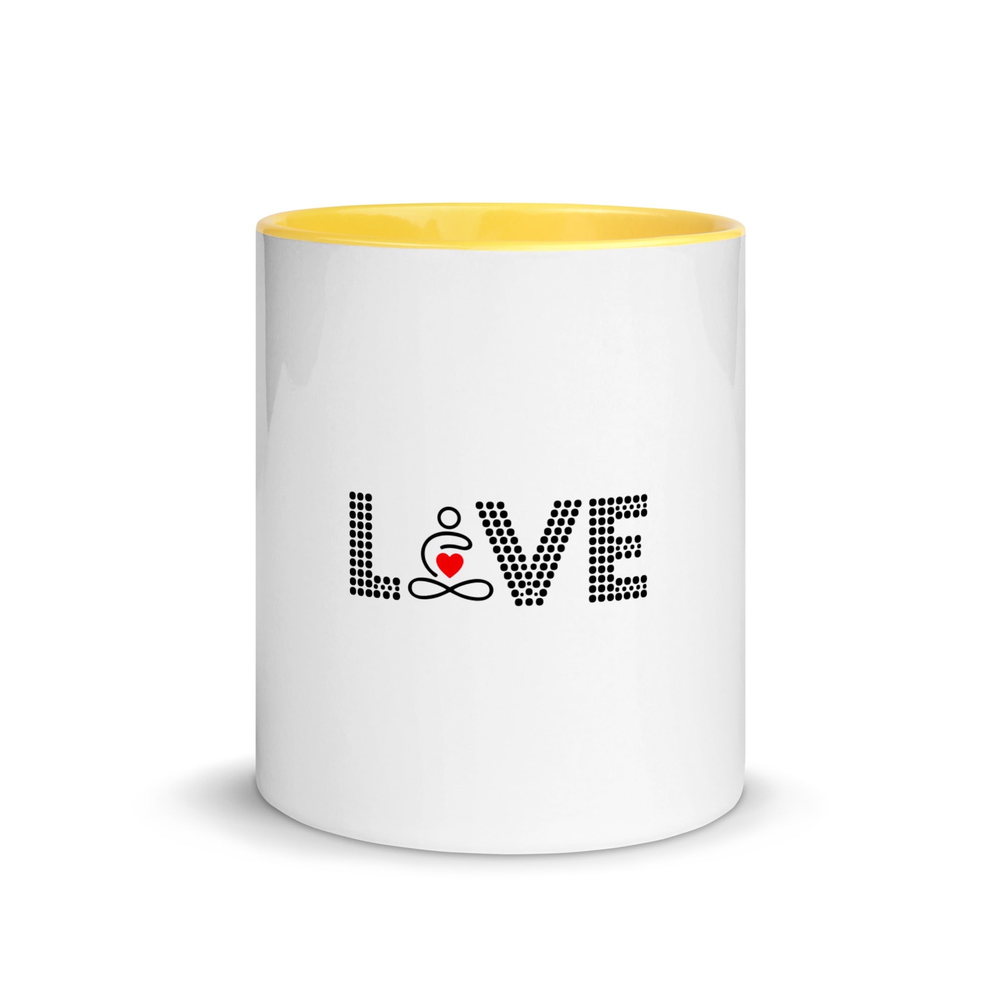LOVE YOGA - Mug with Color Inside
