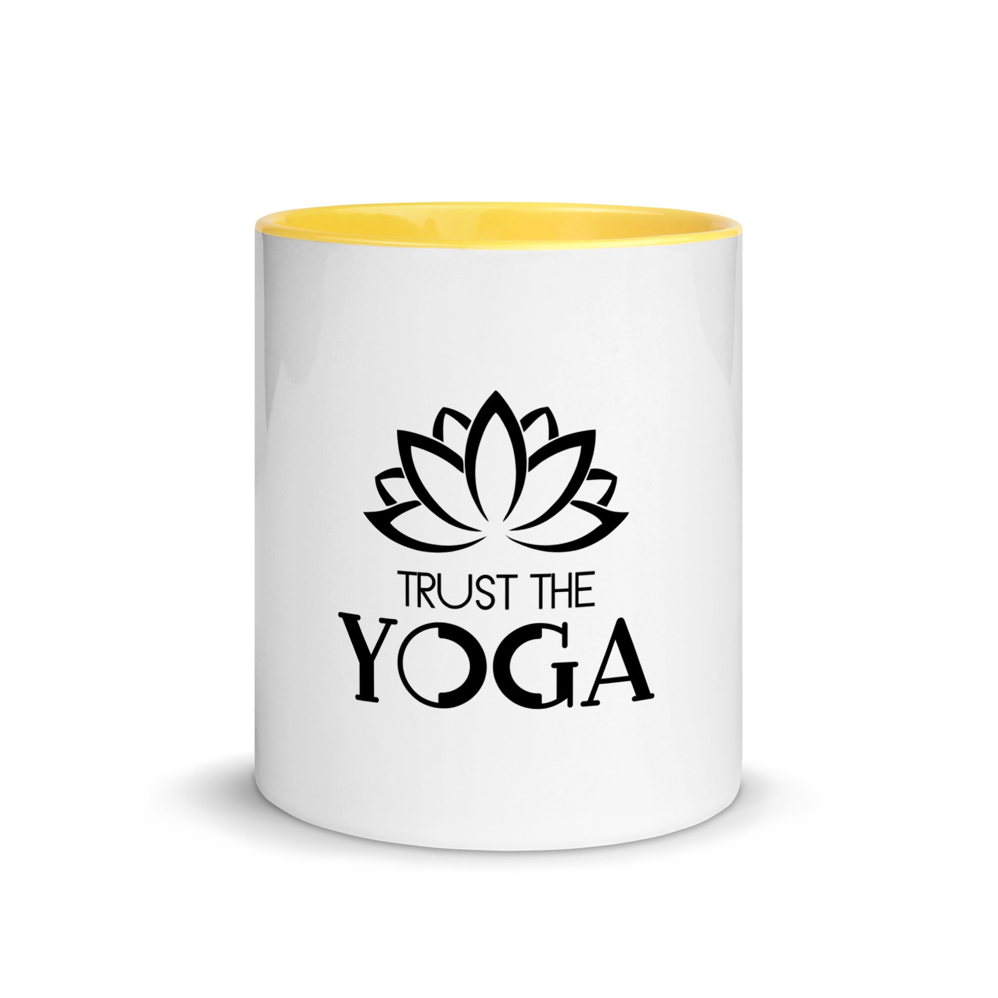 TRUST THE YOGA - Mug with Color Inside