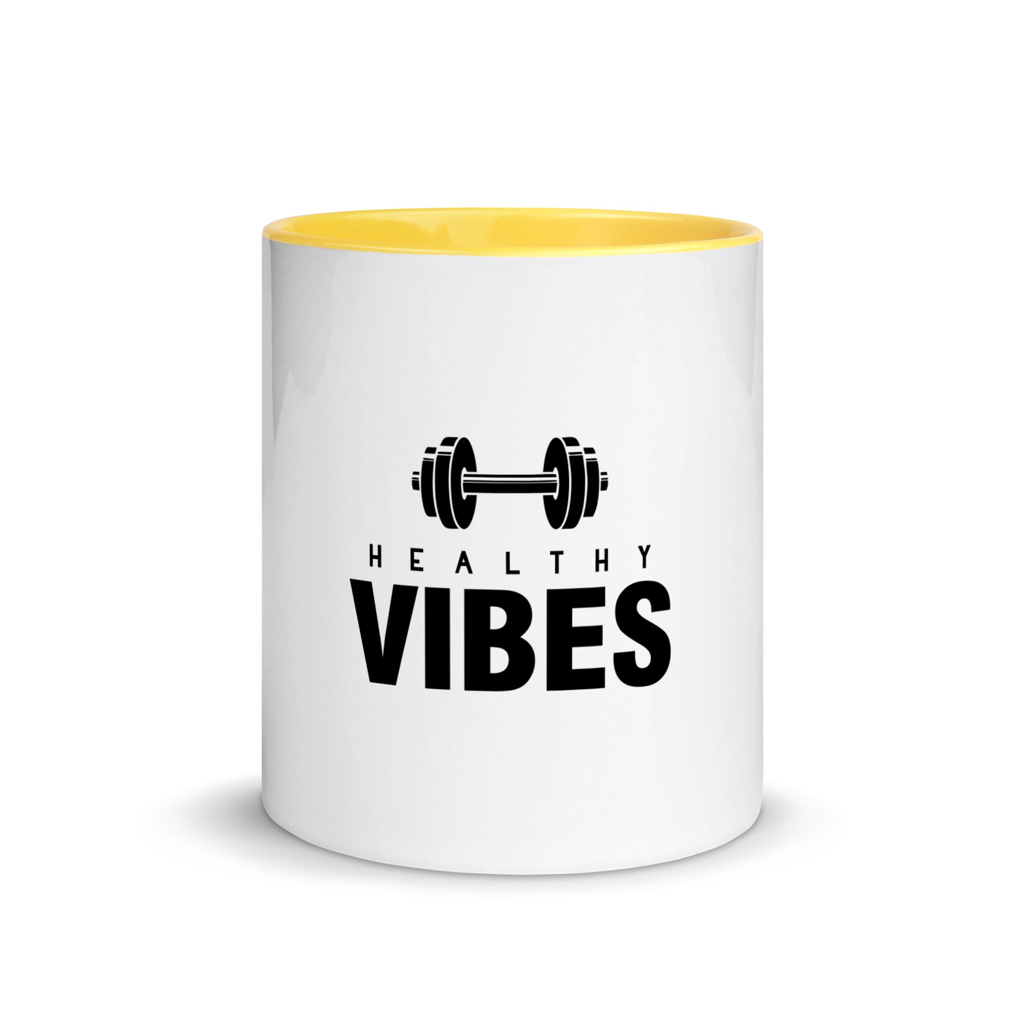 HEALTHY VIBES - Mug with Color Inside