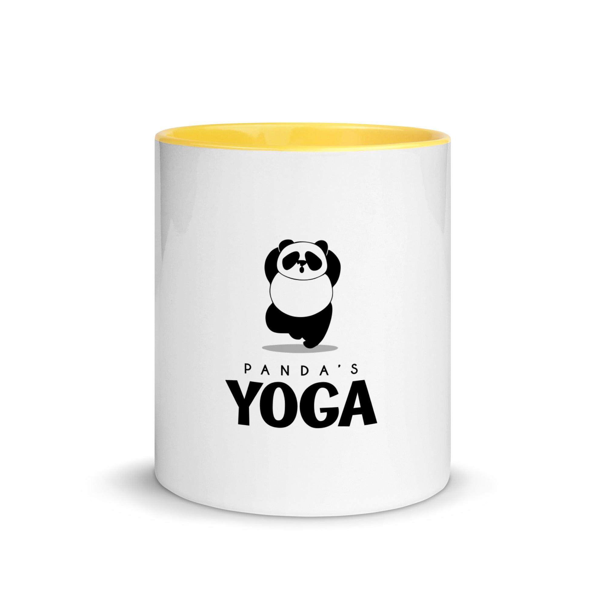 PANDA'S YOGA - Mug with Color Inside