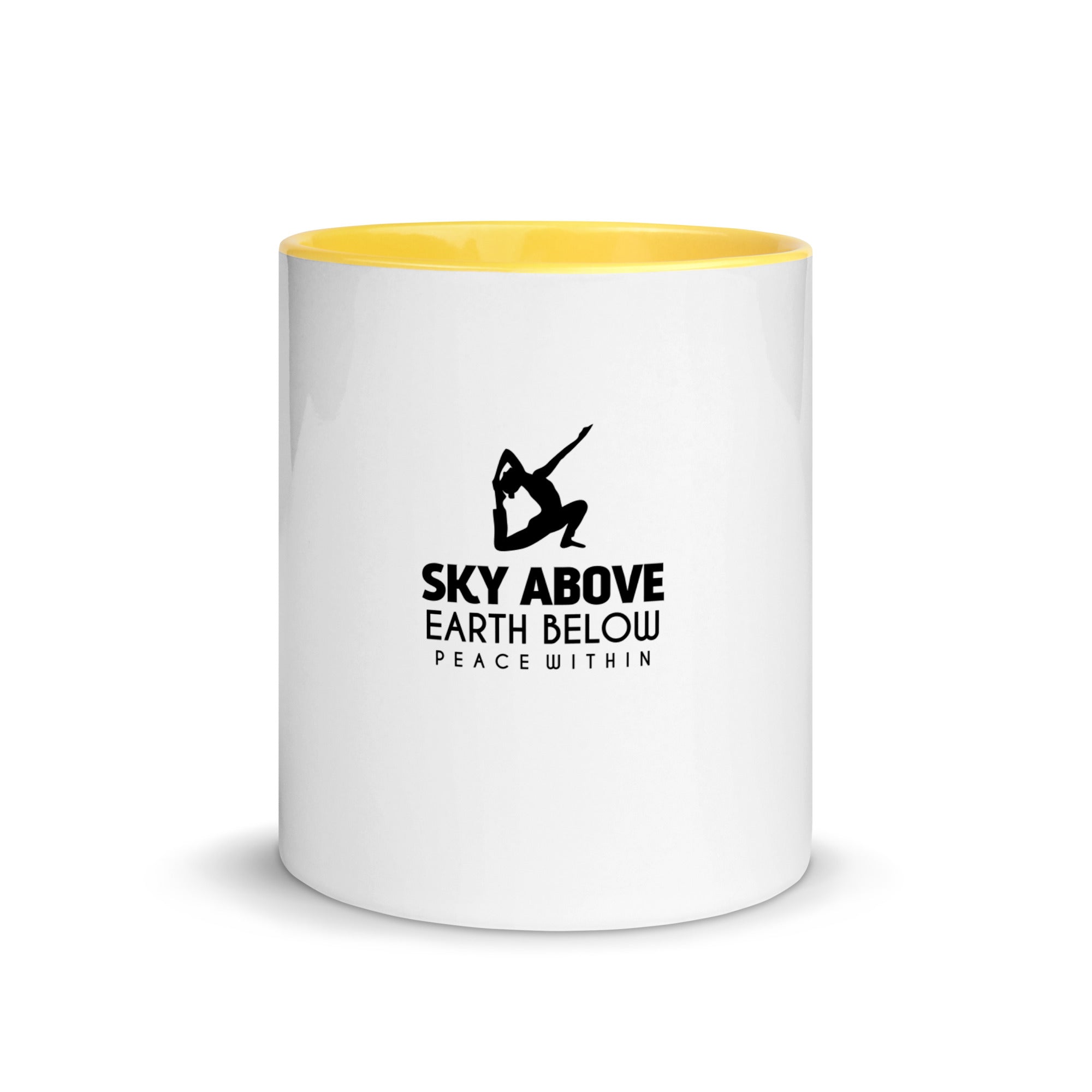 SKY ABOVE EARTH BELOW - Mug with Color Inside