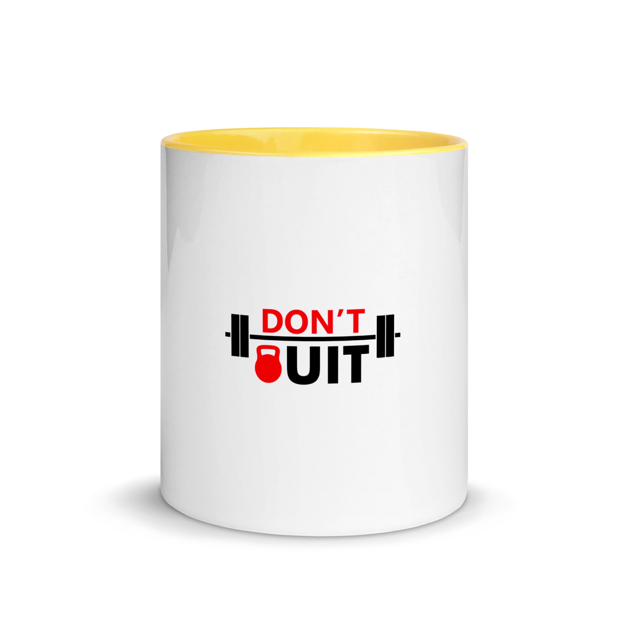 DON'T QUIT - Mug with Color Inside