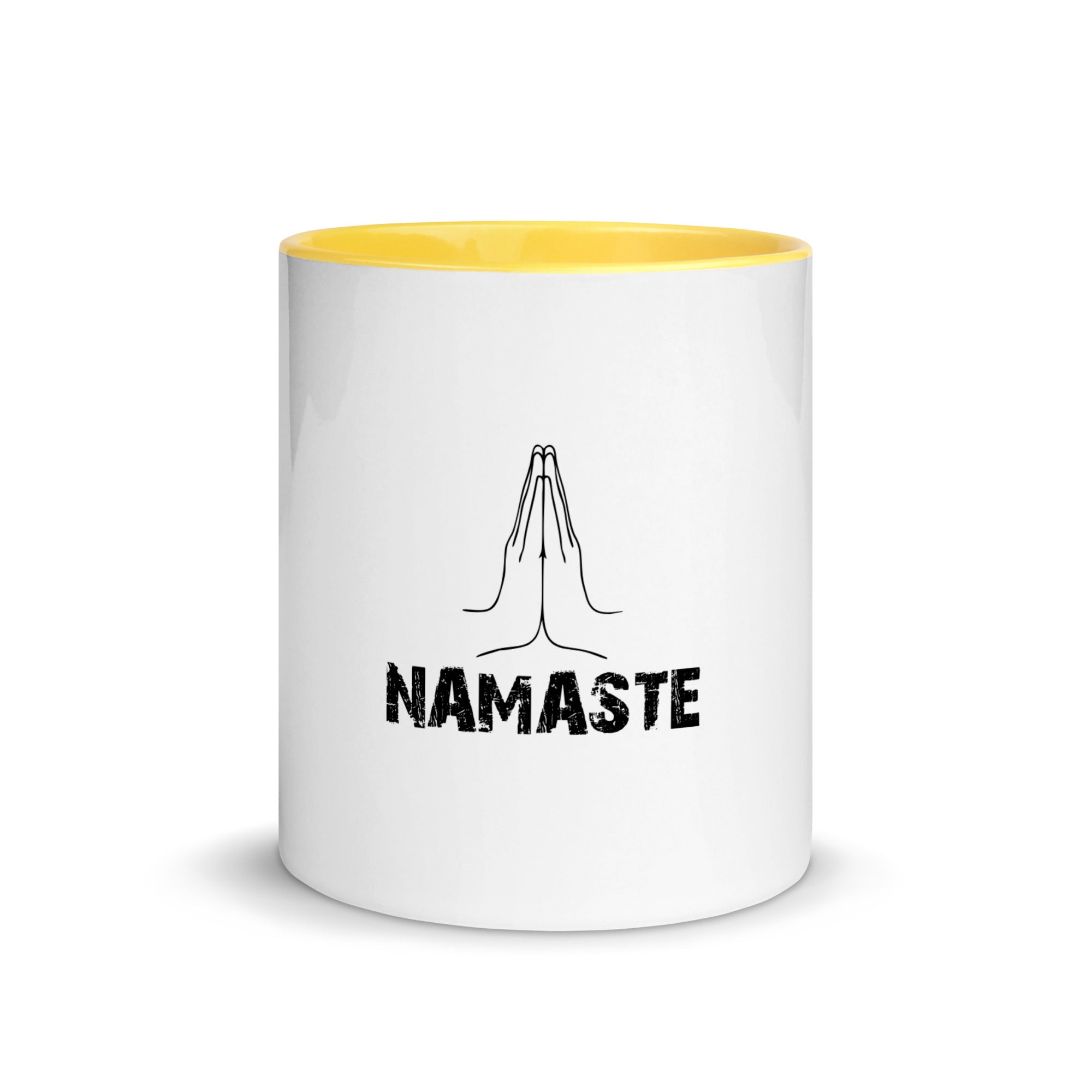 NAMASTE - Mug with Color Inside