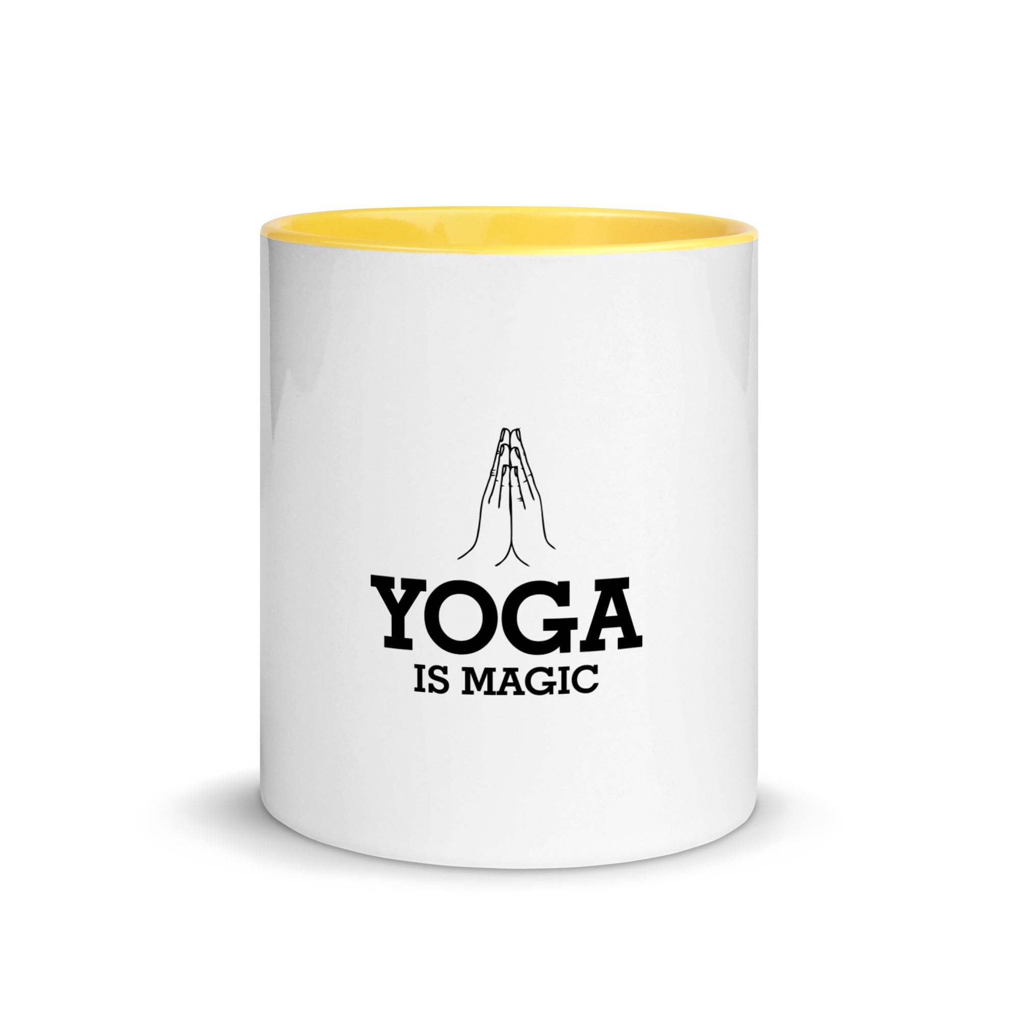 YOGA IS MAGIC - Mug with Color Inside