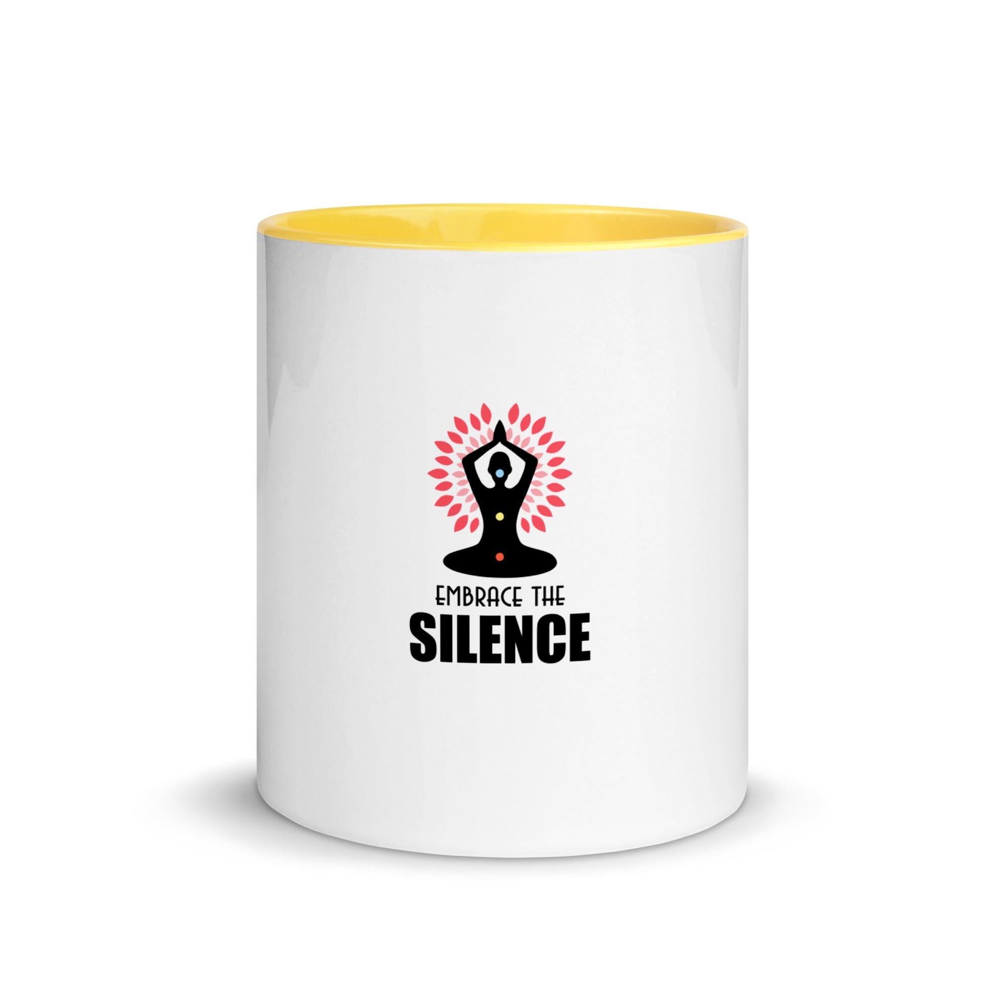 EMBRACE THE SILENCE - Mug with Color Inside