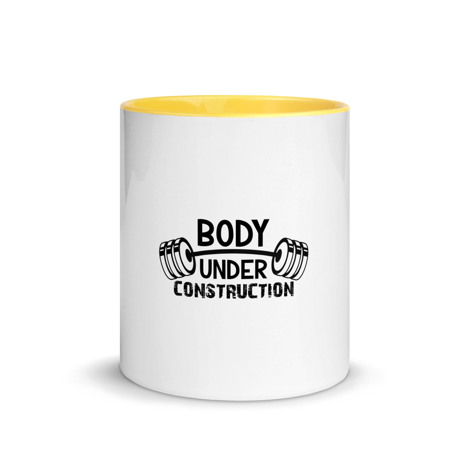 BODY UNDER CONSTRUCTION - Mug with Color Inside