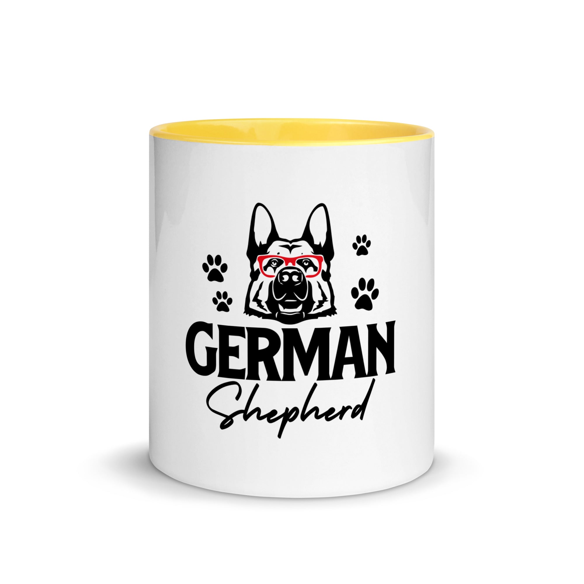 GERMAN SHEPHERD - Mug with Color Inside