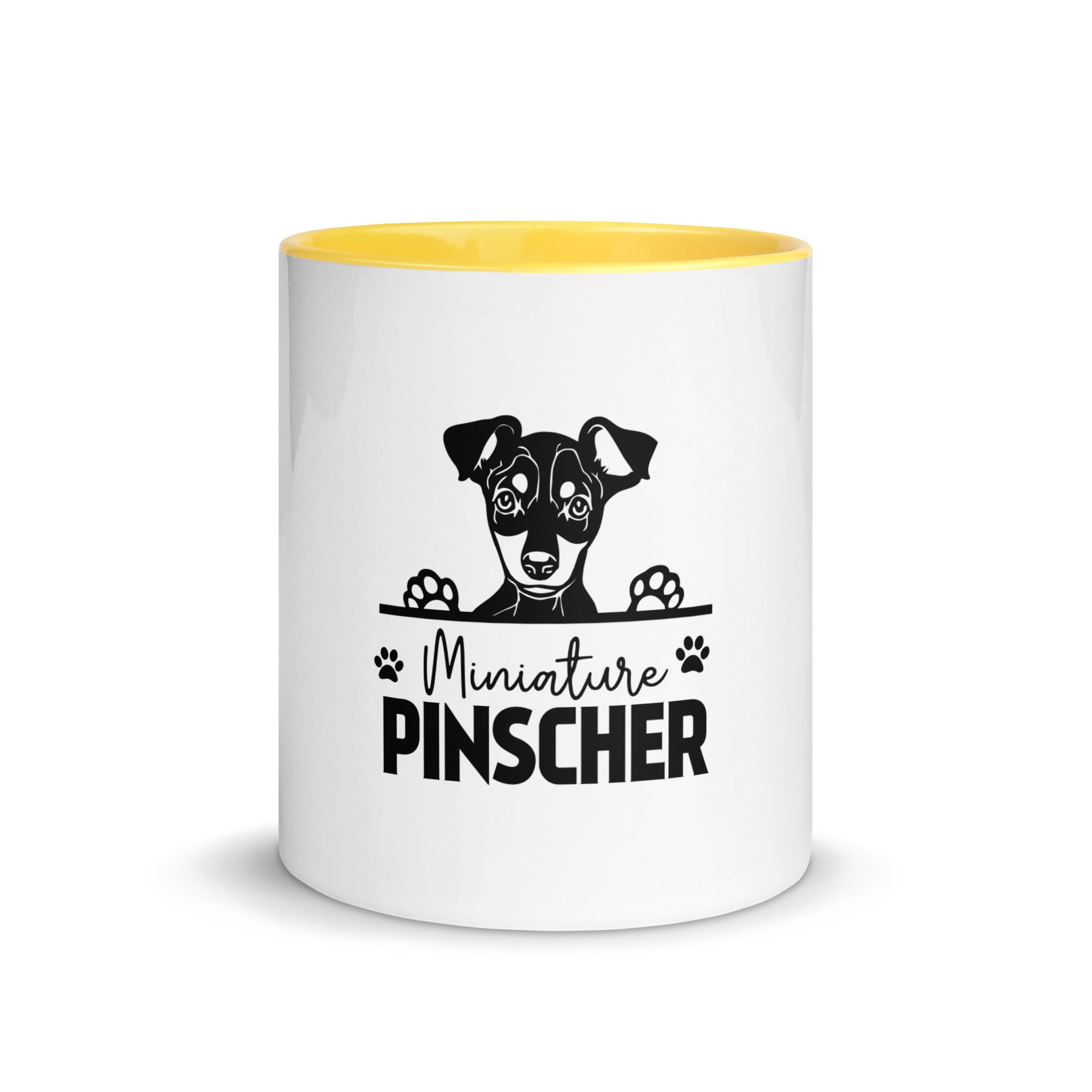 MINIATURE PINSCHER - Mug with Color Inside