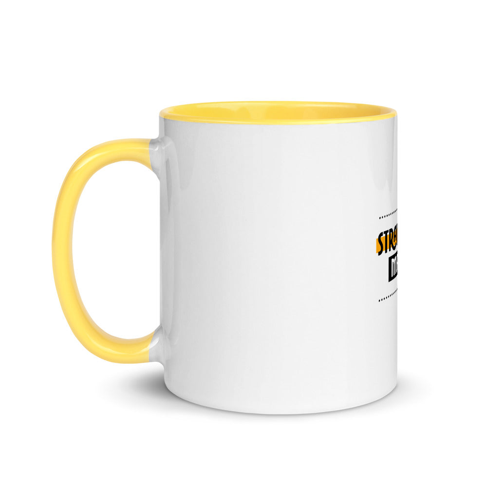 Straight up magic-- Mug with Color Inside