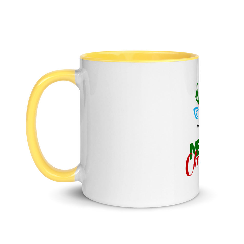 MERRY CHRISTMAS - Mug with Color Inside