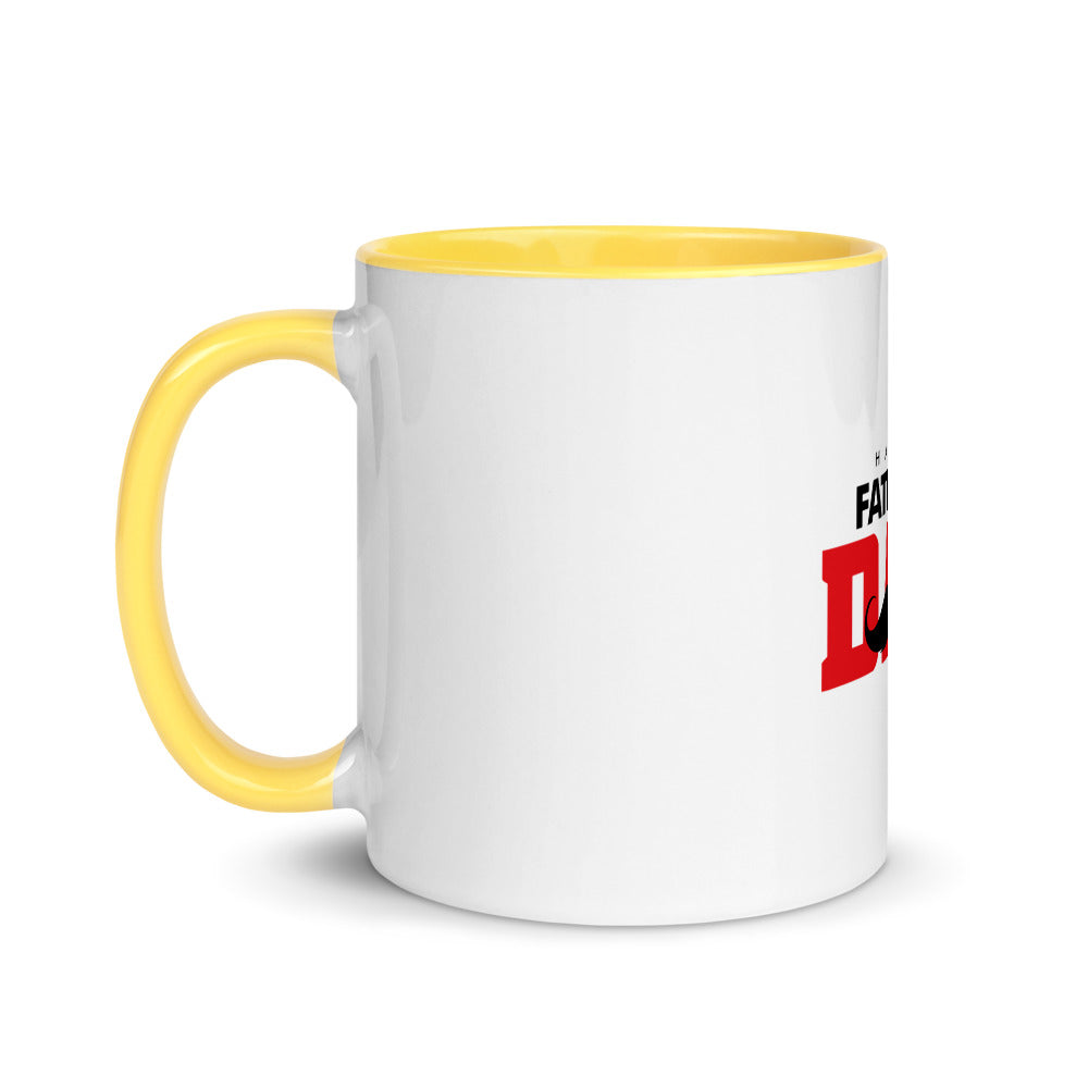 HAPPY FATHER'S DAY - Mug with Color Inside