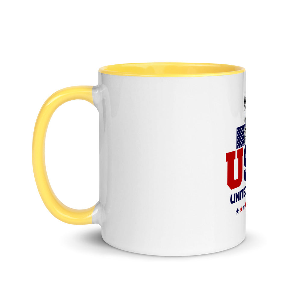 UNITED STATES OF AMERICA - Mug with Color Inside