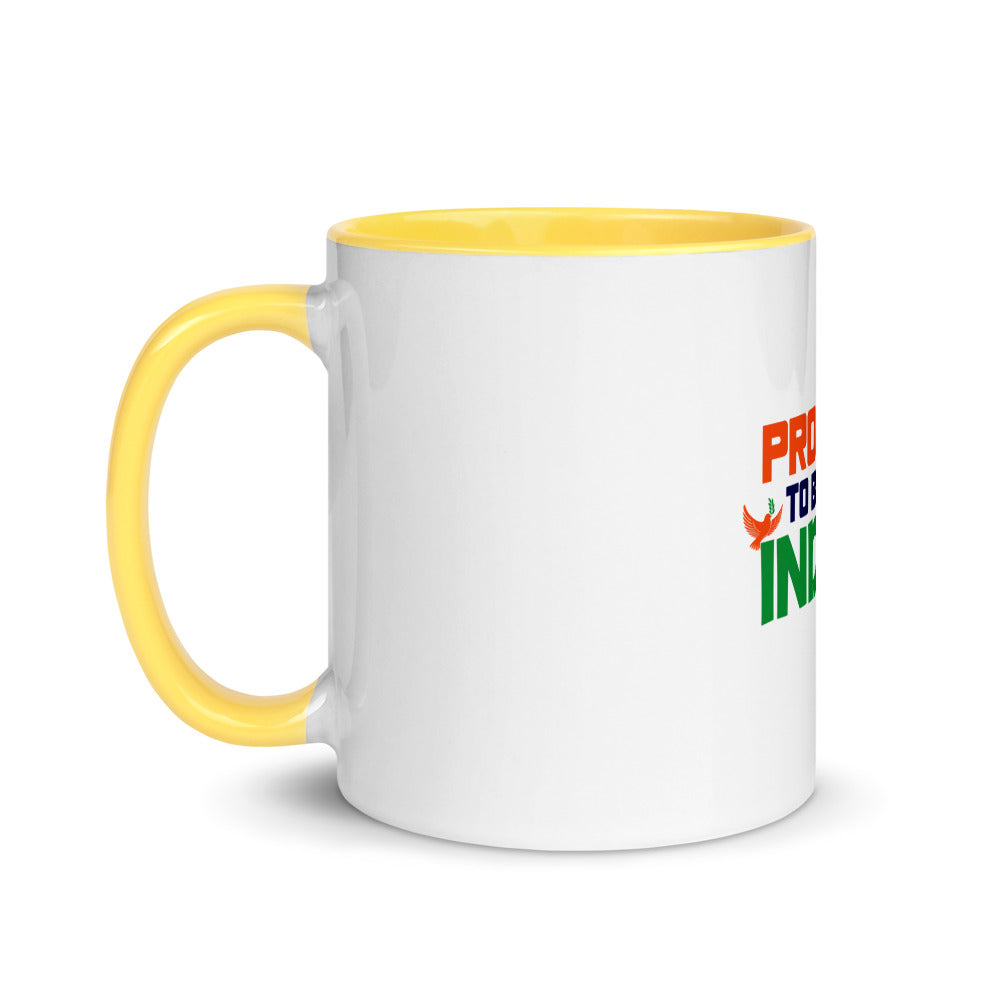 PROUD TO BE AN INDIAN - Mug with Color Inside