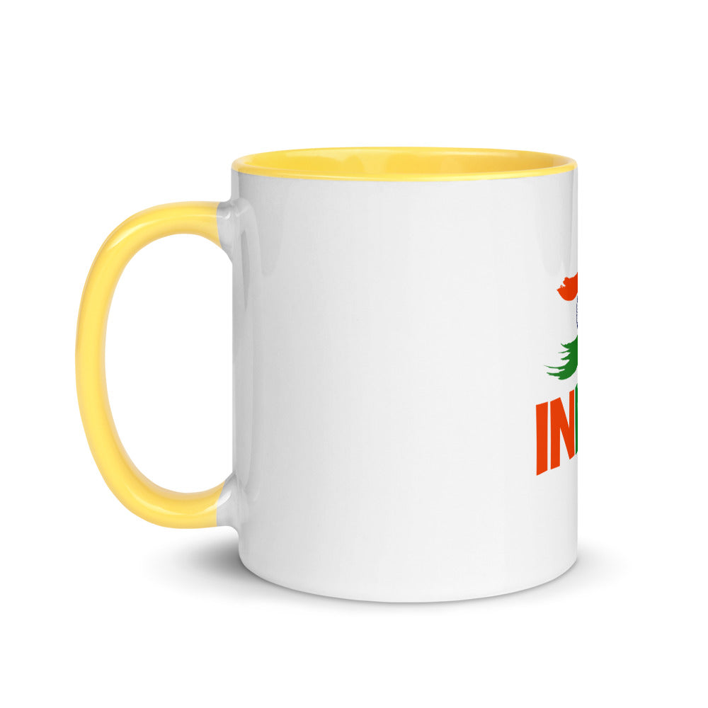 INDIA - Mug with Color Inside