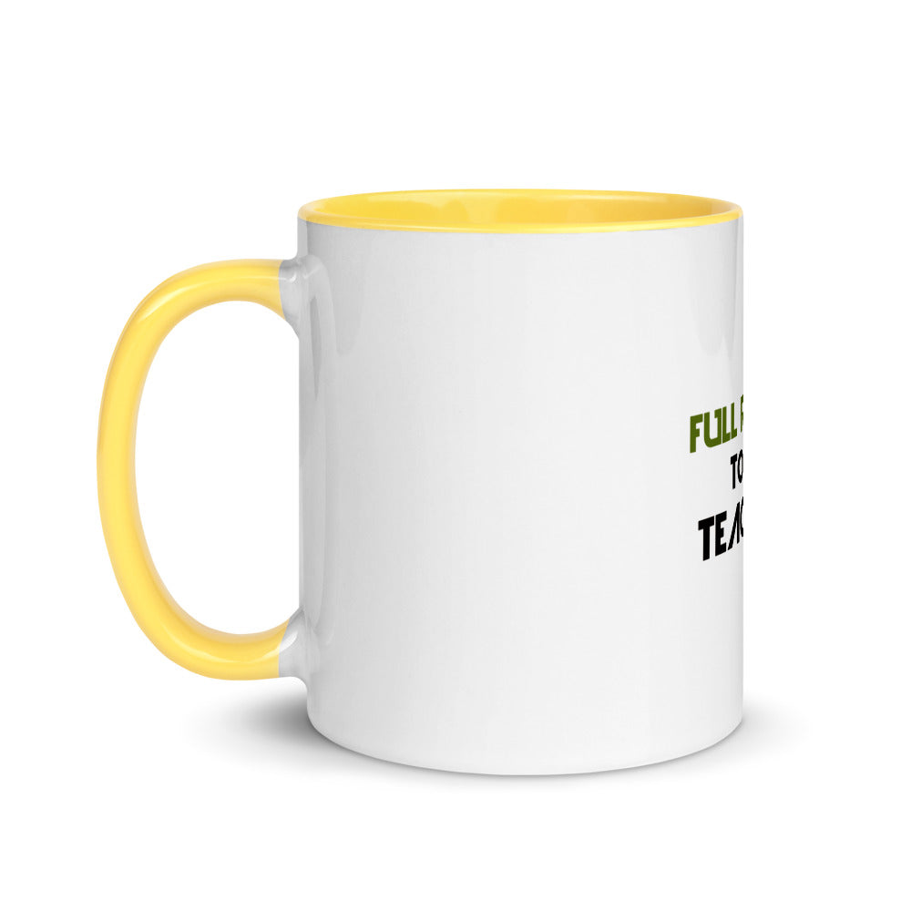 FULL RESPECT TO TEACHER - Mug with Color Inside