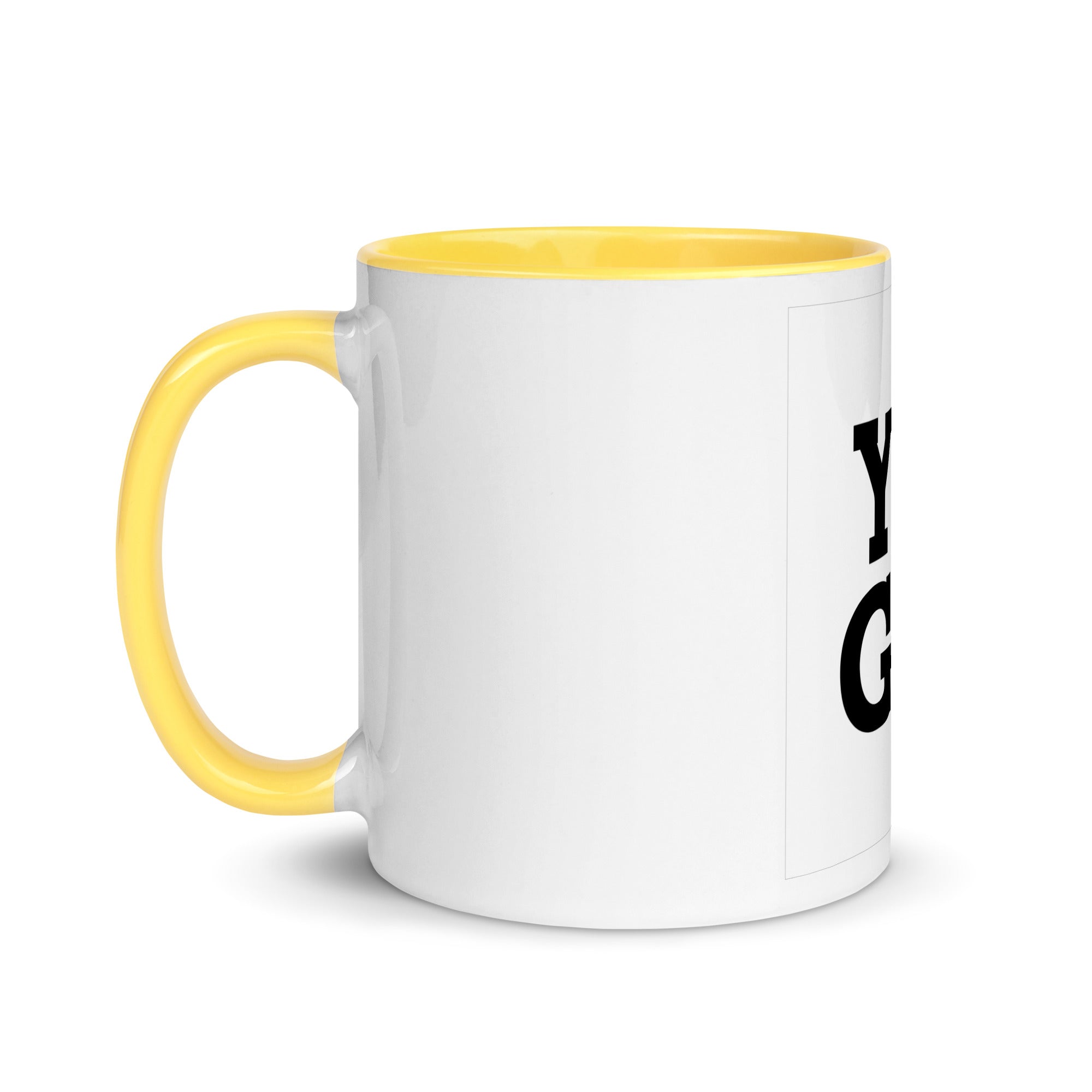 YOGA - Mug with Color Inside