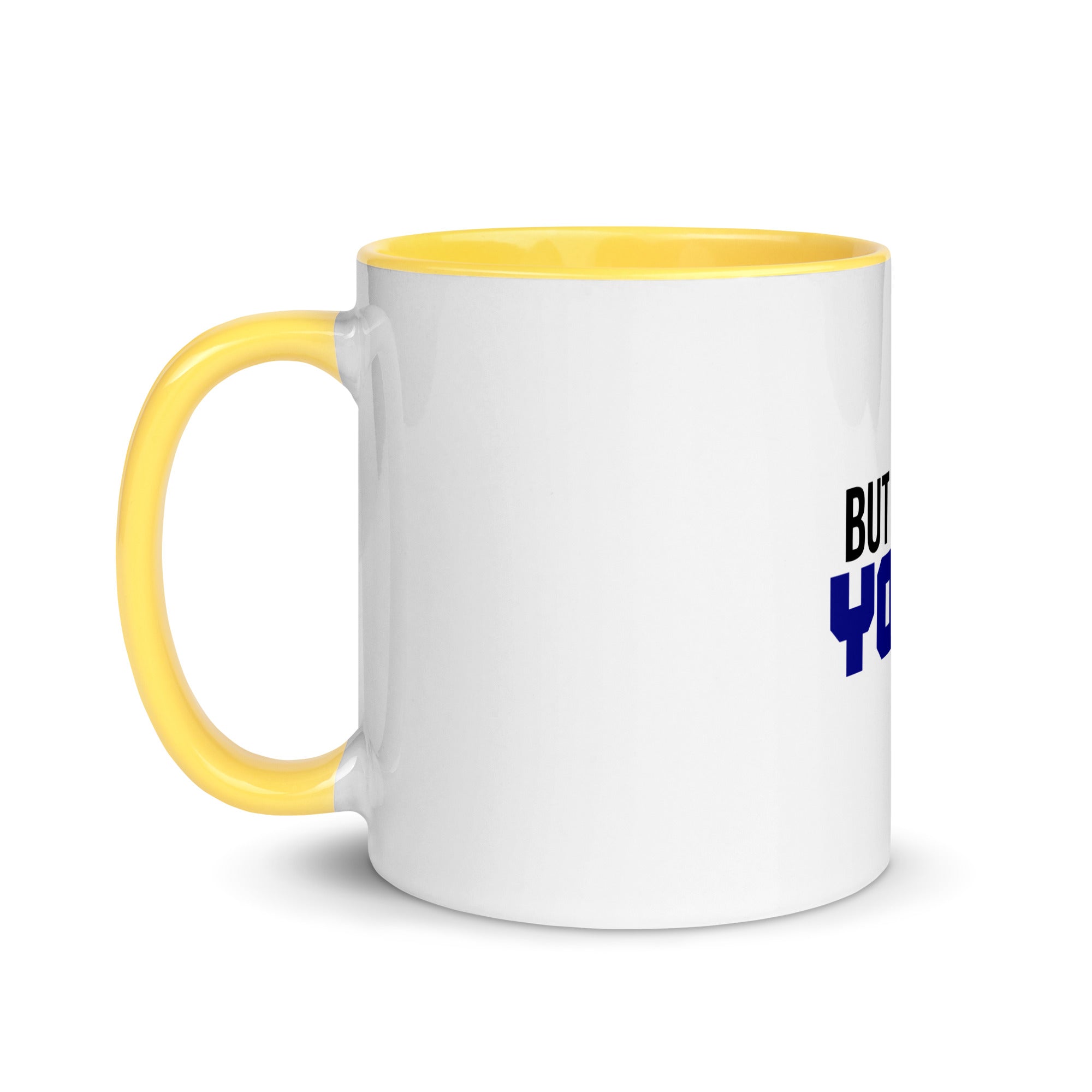 BUT FIRST YOGA - Mug with Color Inside