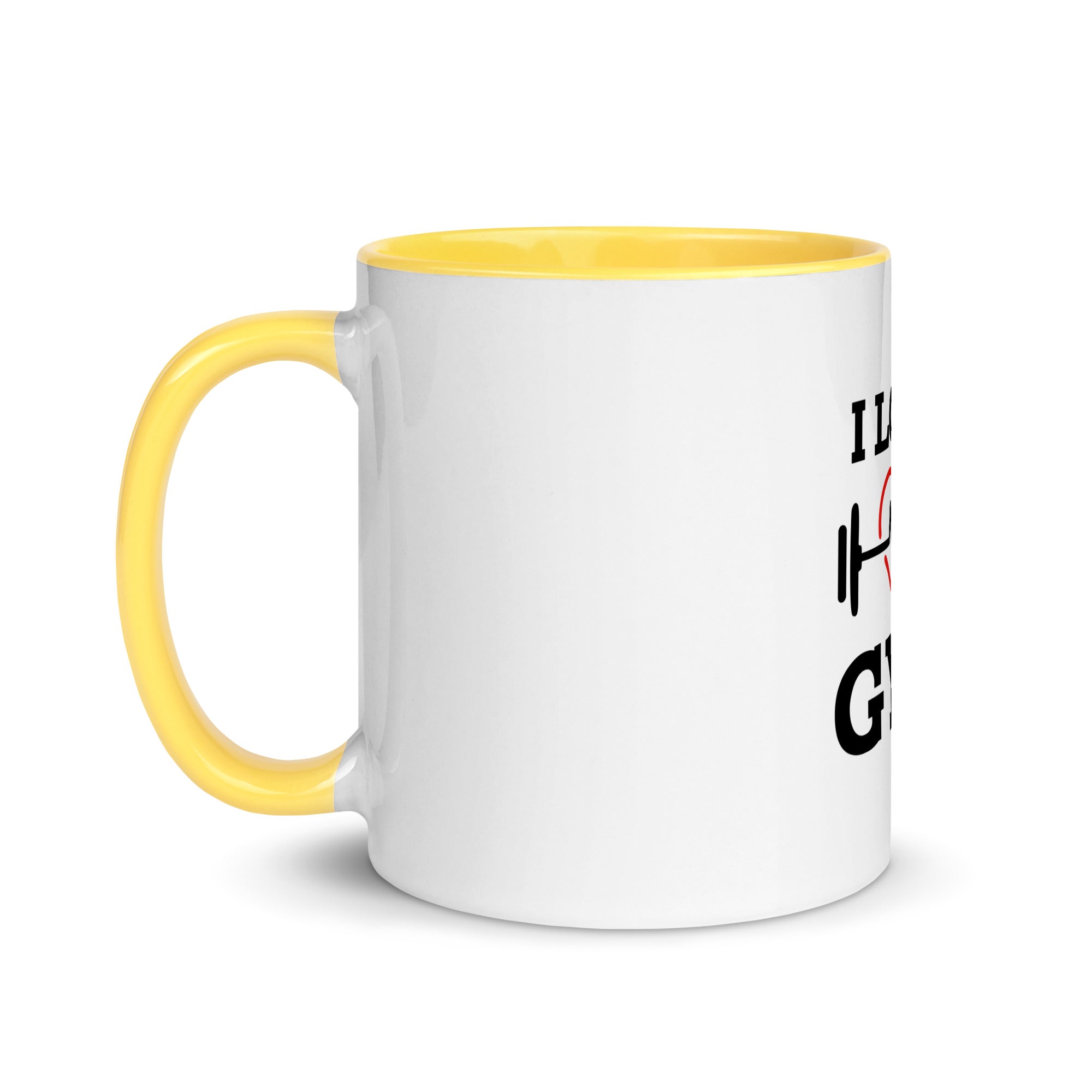 I LOVE GYM - Mug with Color Inside