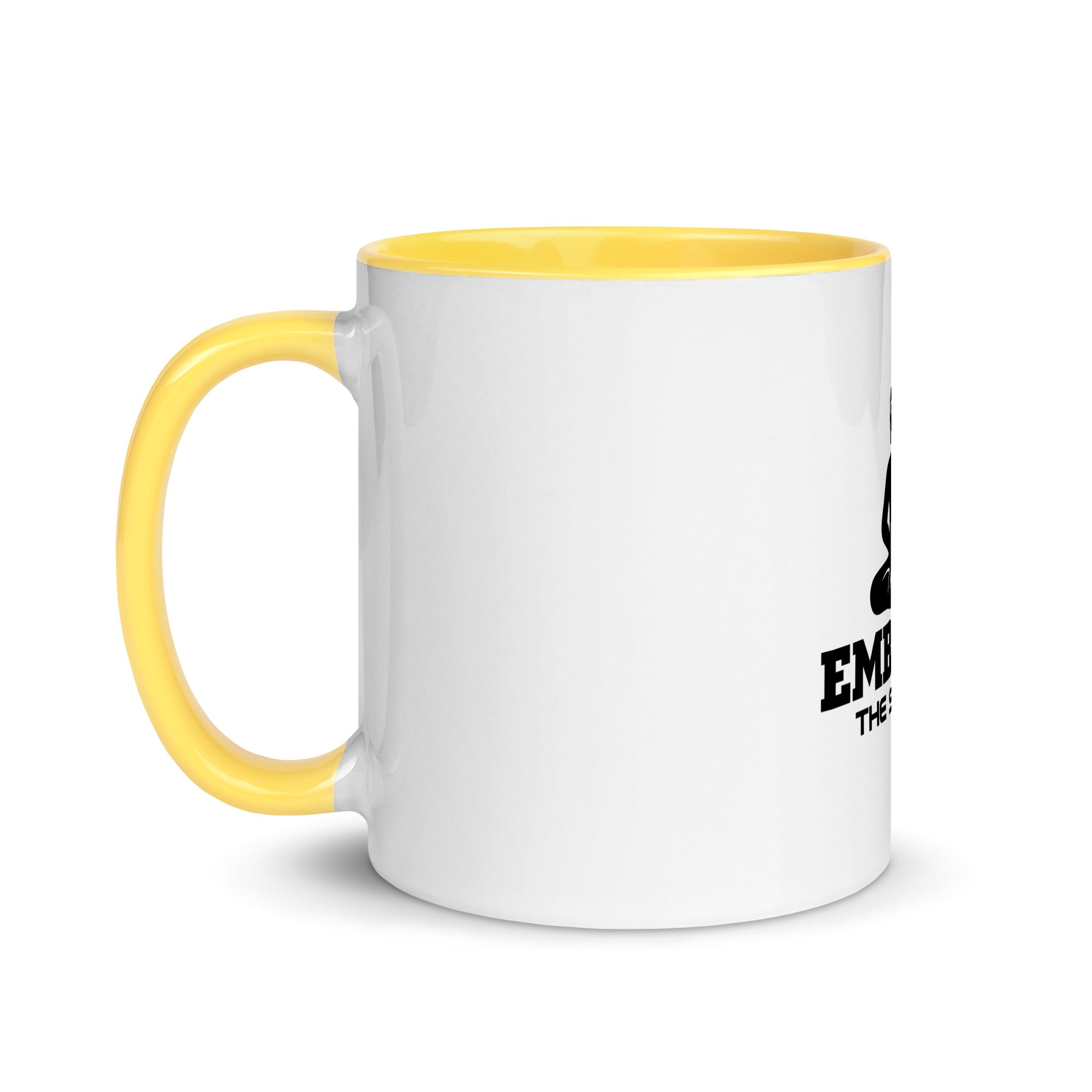 EMBRACE THE SILENCE - Mug with Color Inside