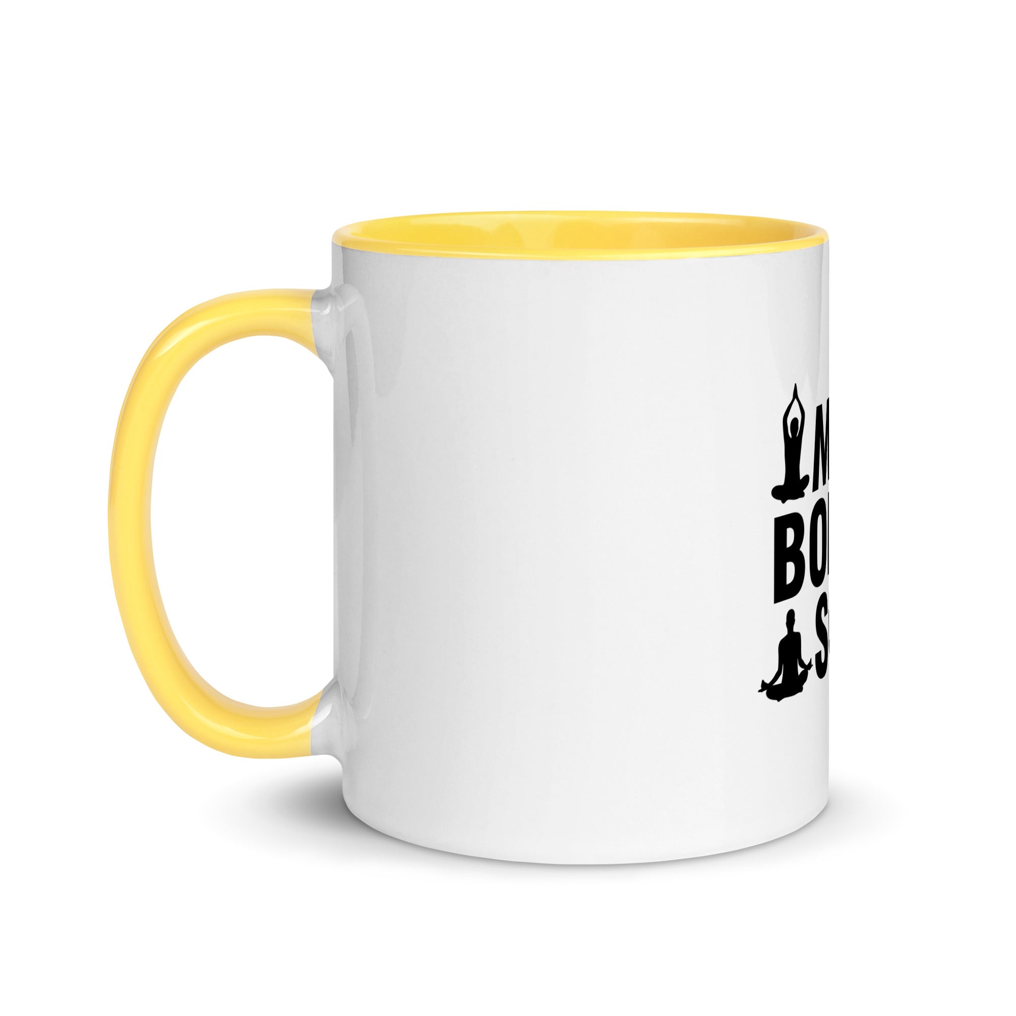 MIND BODY SOUL - Mug with Color Inside