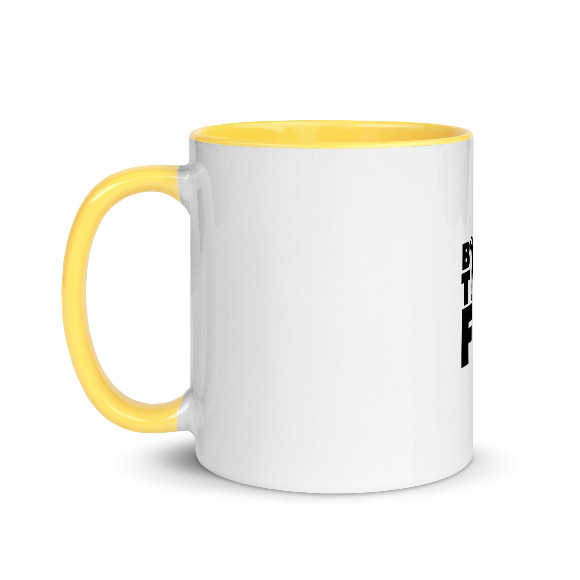 BORN TO BE FIT- Mug with Color Inside