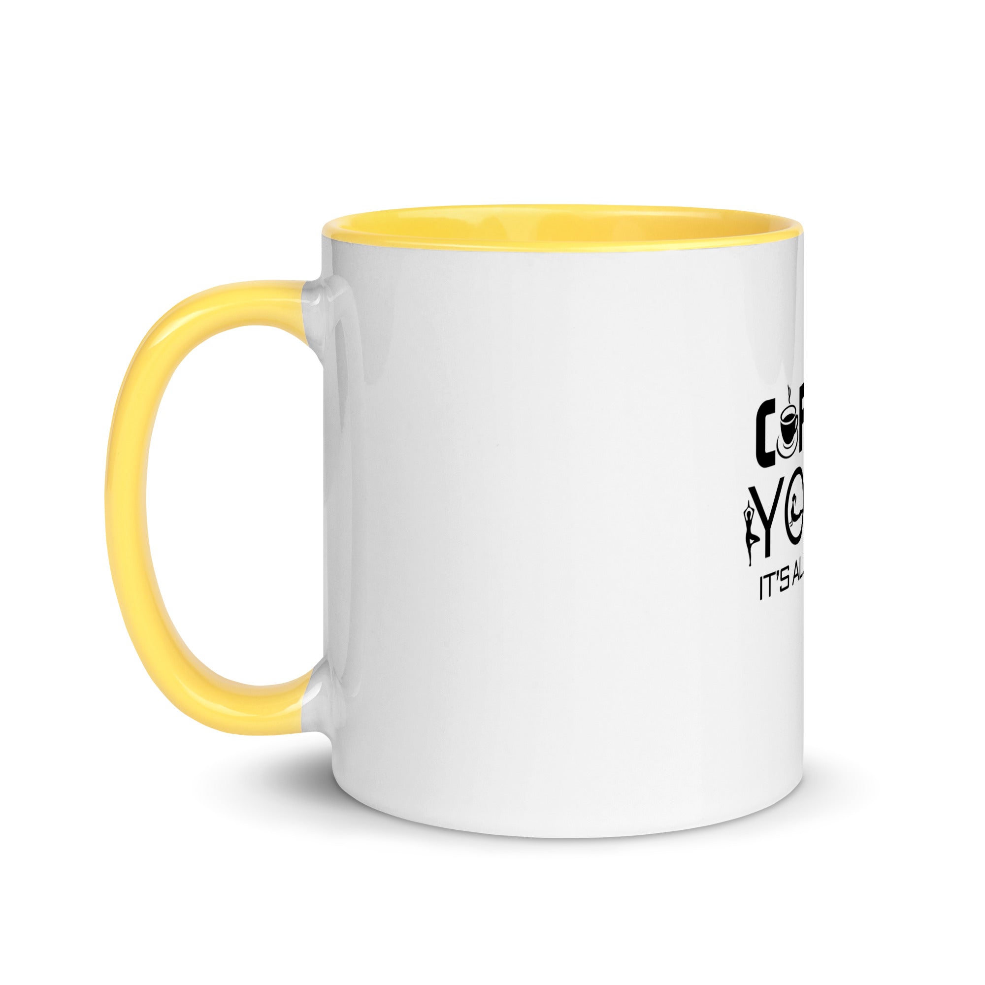 COFFEE YOGA IT'S ALL I NEED - Mug with Color Inside