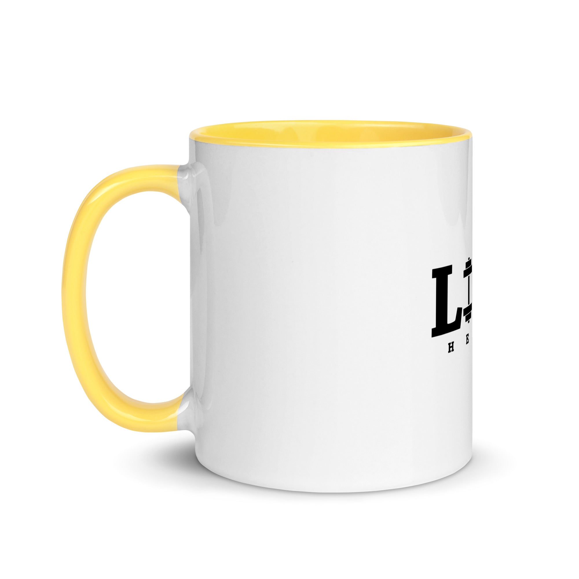 LIFT HEAVY - Mug with Color Inside