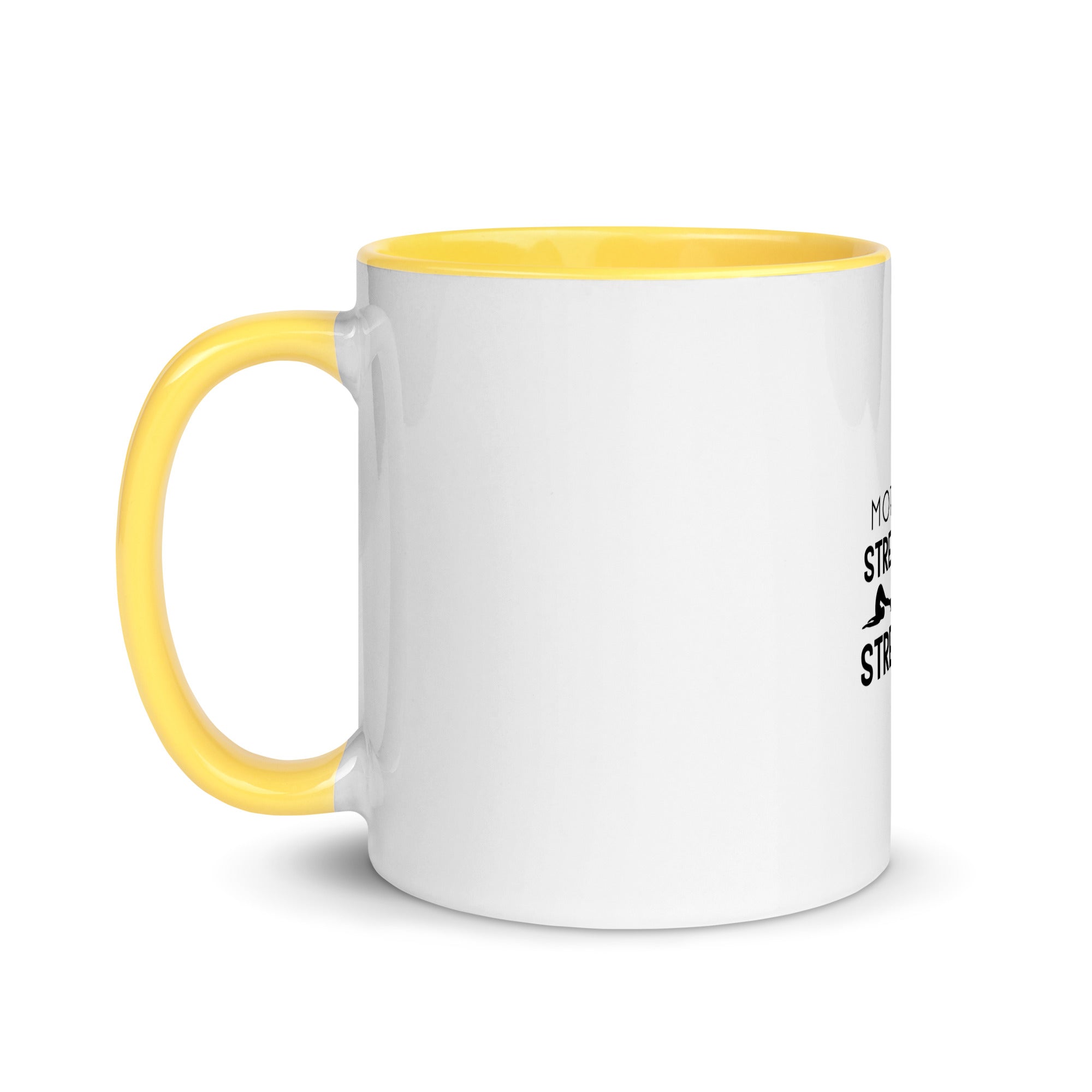MORE STRETCHING LESS STRESSING - Mug with Color Inside