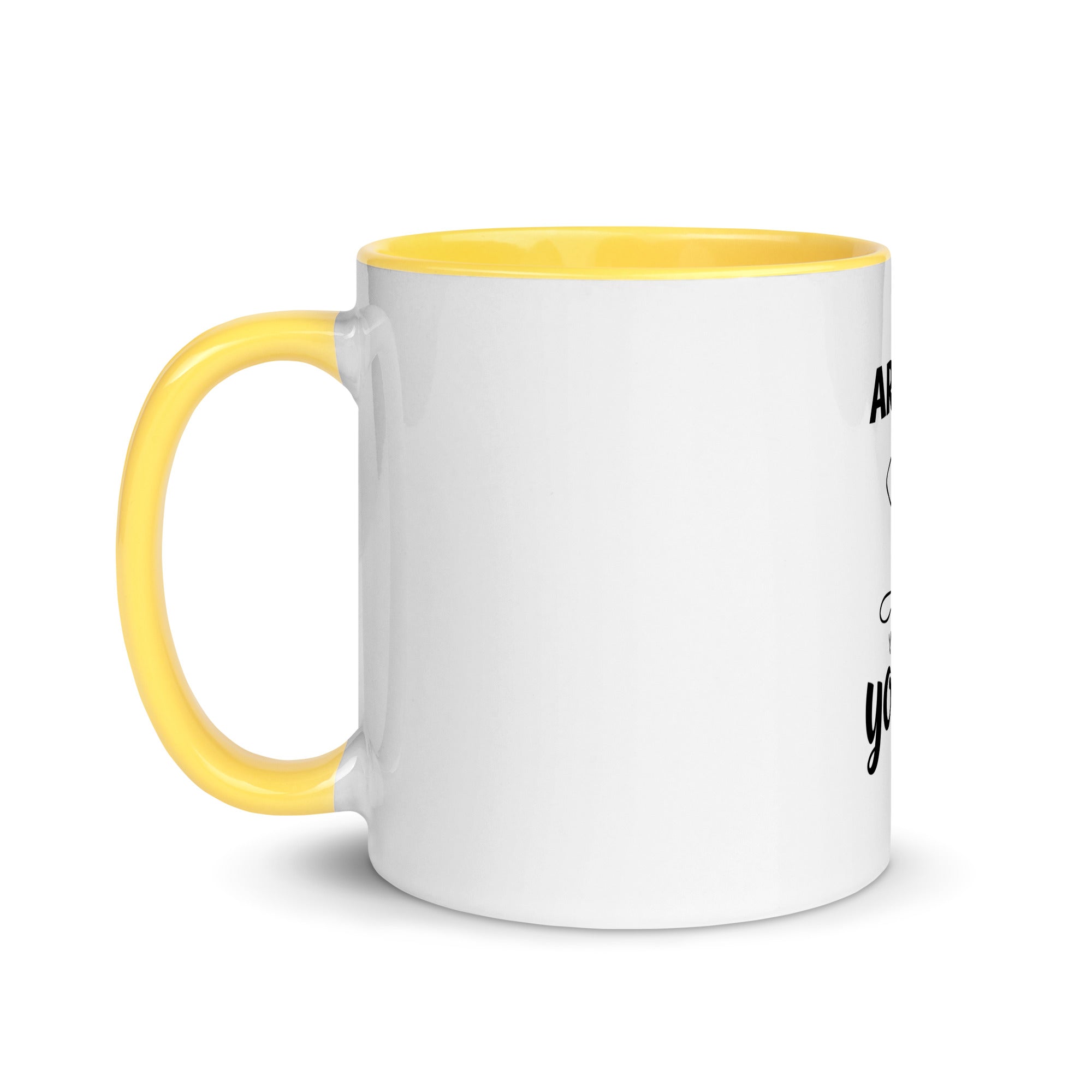 ARISE WITH YOGA - Mug with Color Inside