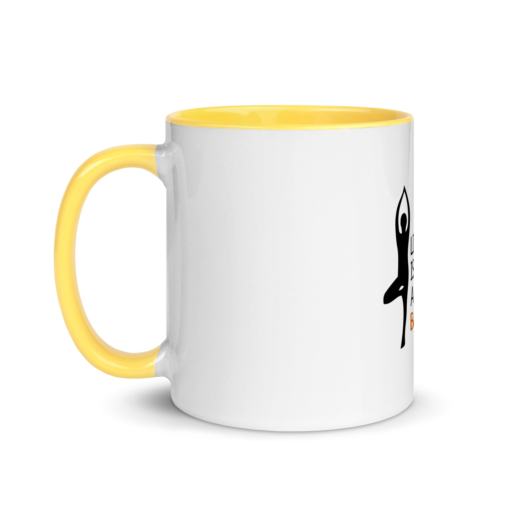 LIFE IS ALL ABOUT BALANCE - Mug with Color Inside