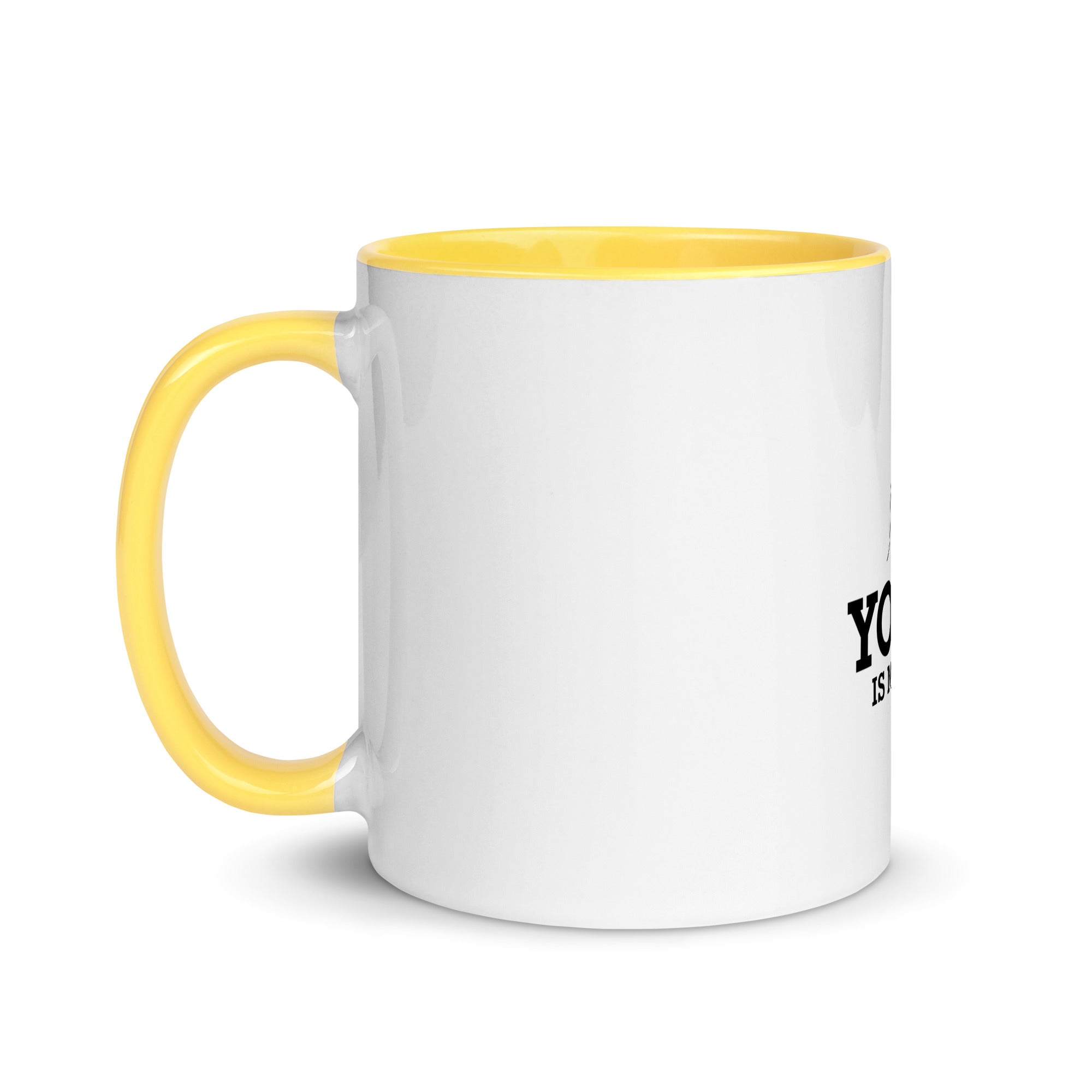YOGA IS MAGIC - Mug with Color Inside