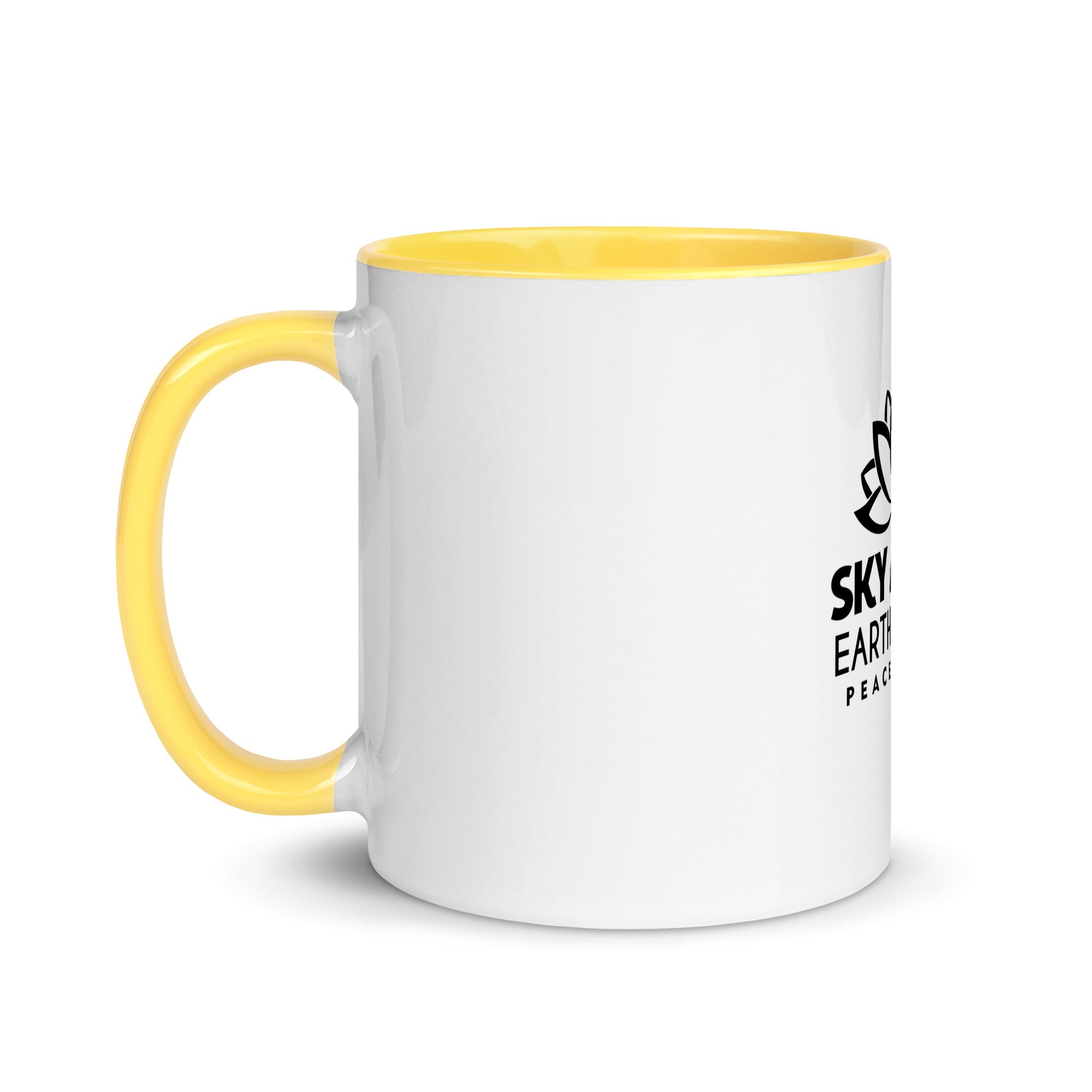 SKY ABOVE EARTH BELOW - Mug with Color Inside