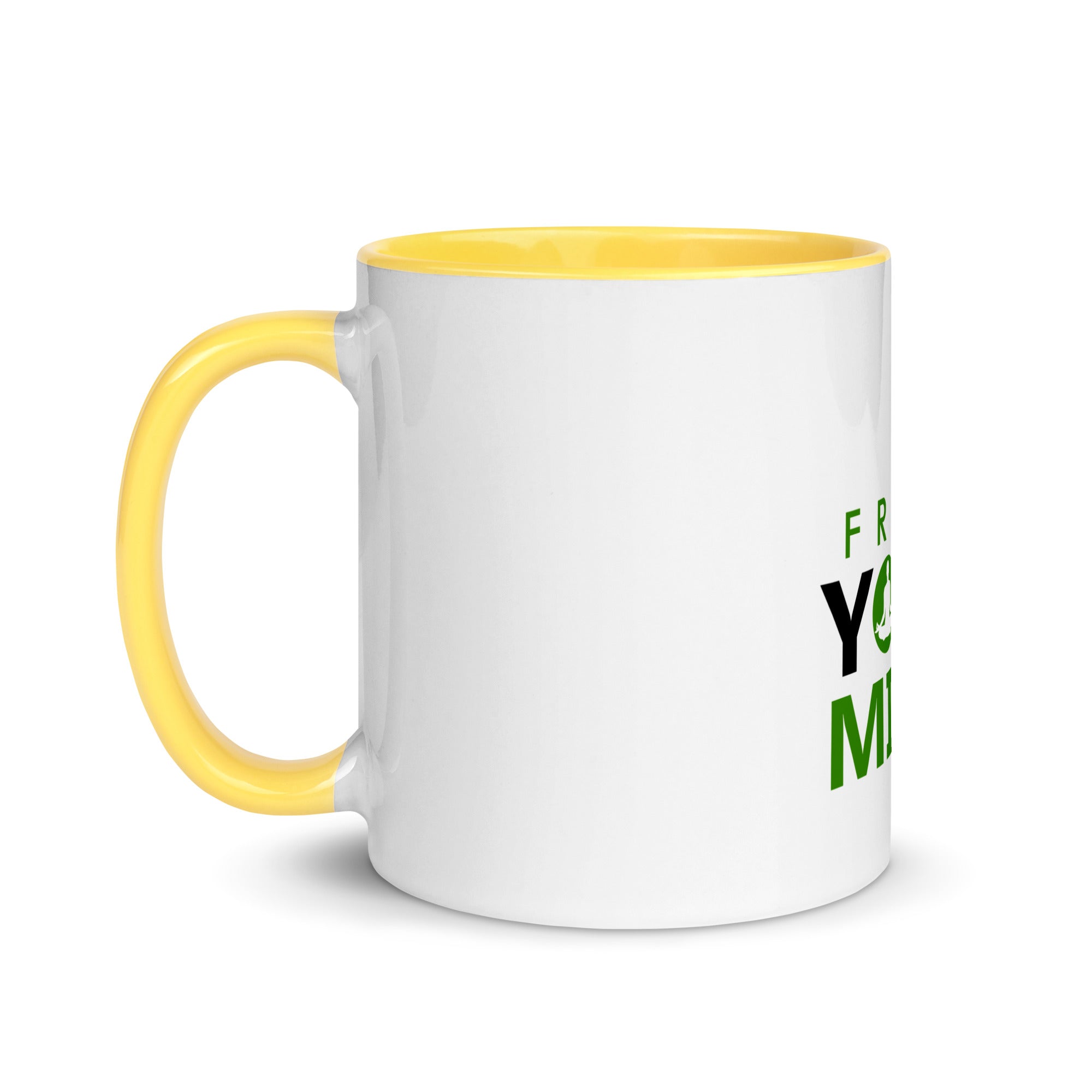 FREE YOUR MIND - Mug with Color Inside