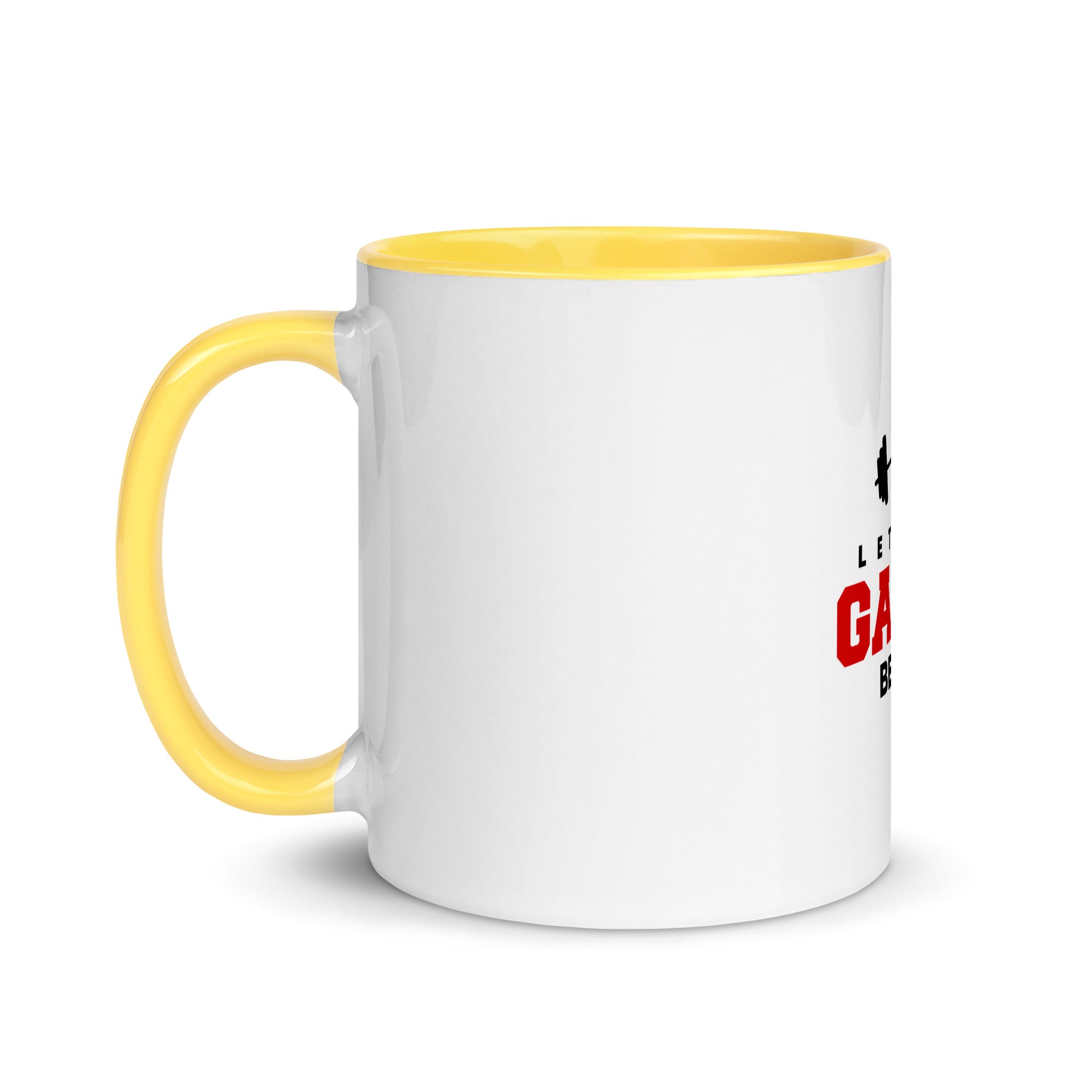 LET THE GAINS BEGIN - Mug with Color Inside