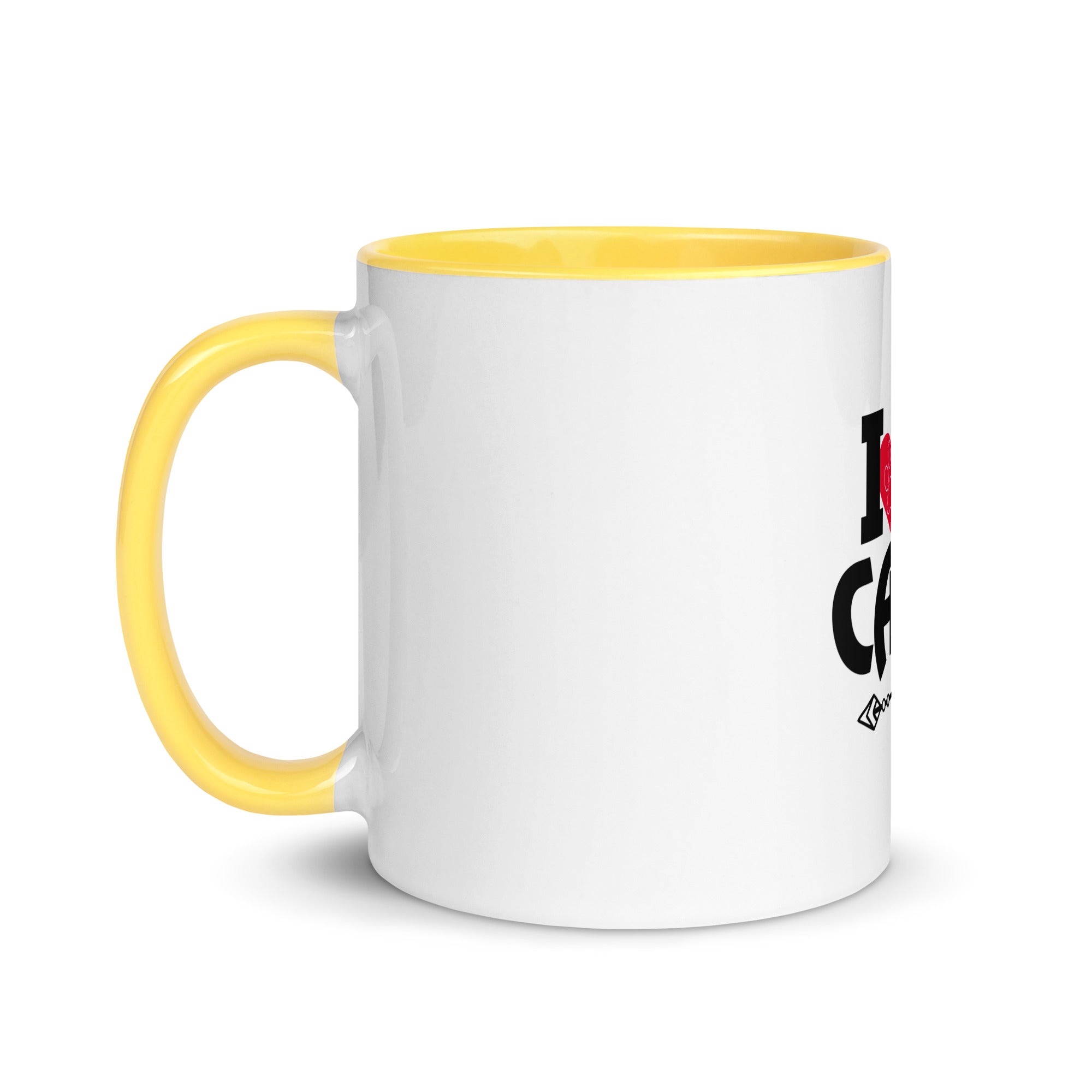 I LOVE CATS - Mug with Color Inside