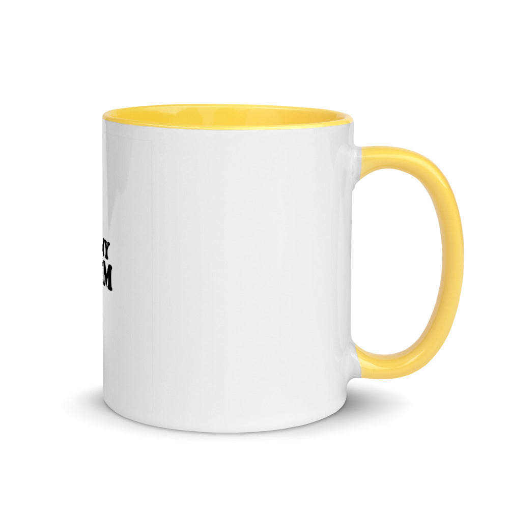 I love my mom- Mug with Color Inside