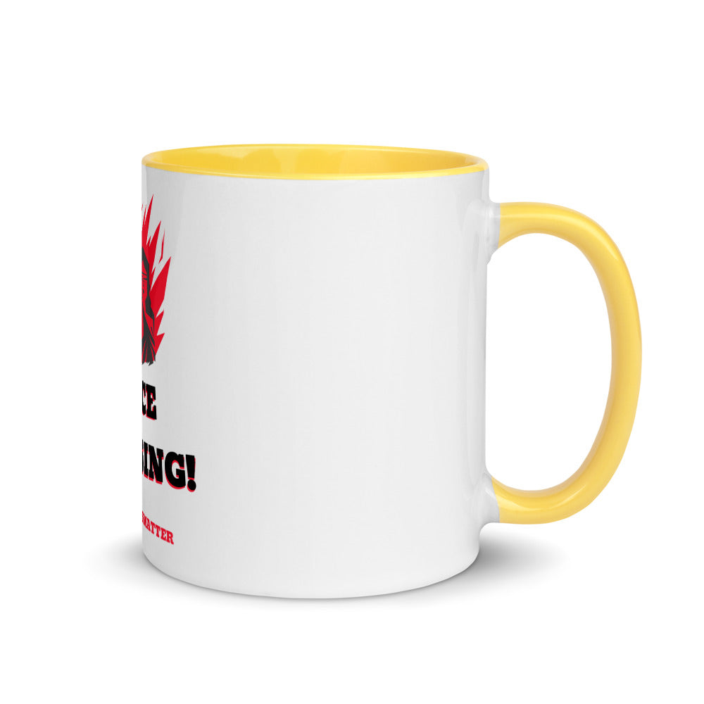 BLACK LIVES MATTER - Mug with Color Inside