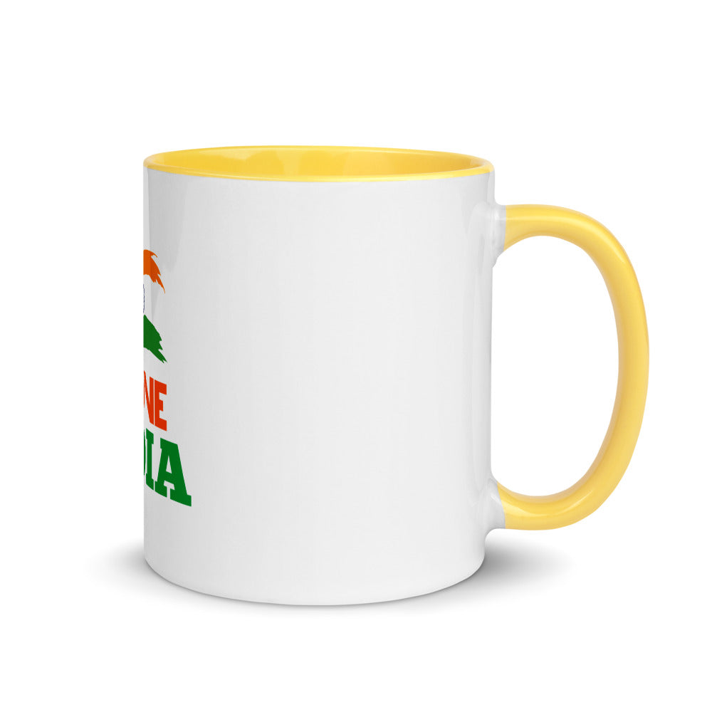 I LOVE INDIA - Mug with Color Inside