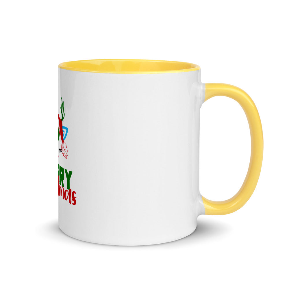MERRY CHRISTMAS - Mug with Color Inside