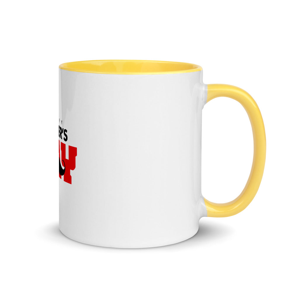 HAPPY FATHER'S DAY - Mug with Color Inside