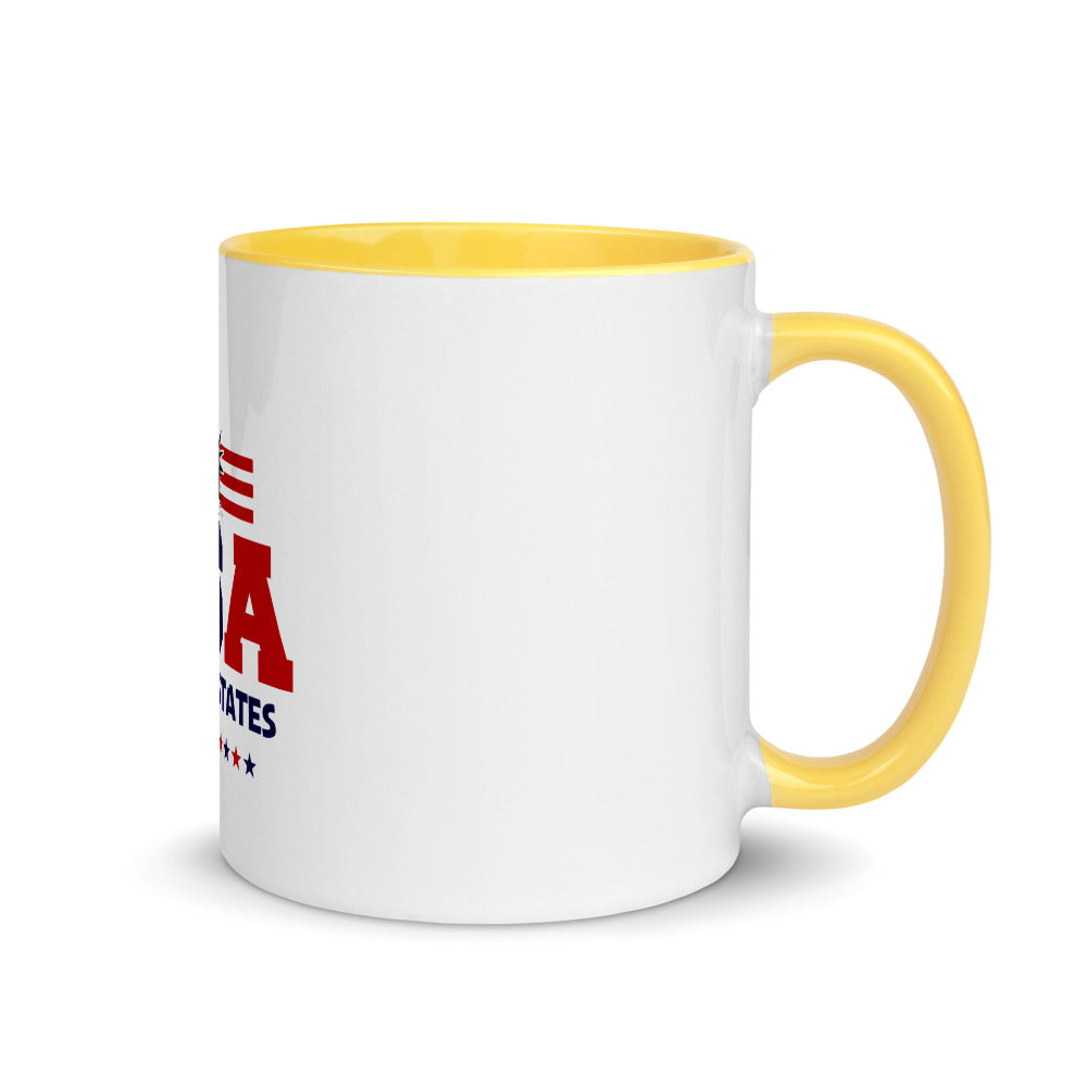 UNITED STATES OF AMERICA - Mug with Color Inside