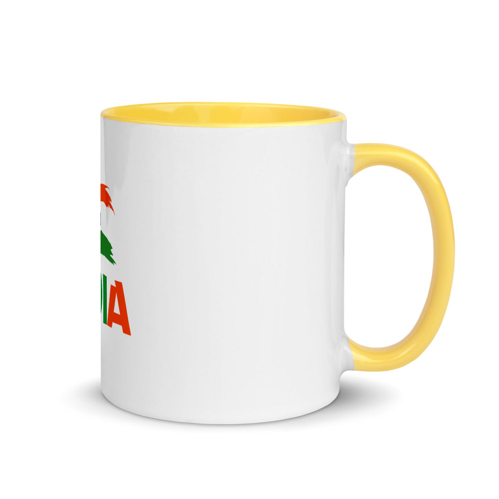 INDIA - Mug with Color Inside