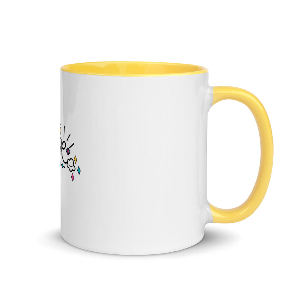 LOVE EARTH - Mug with Color Inside
