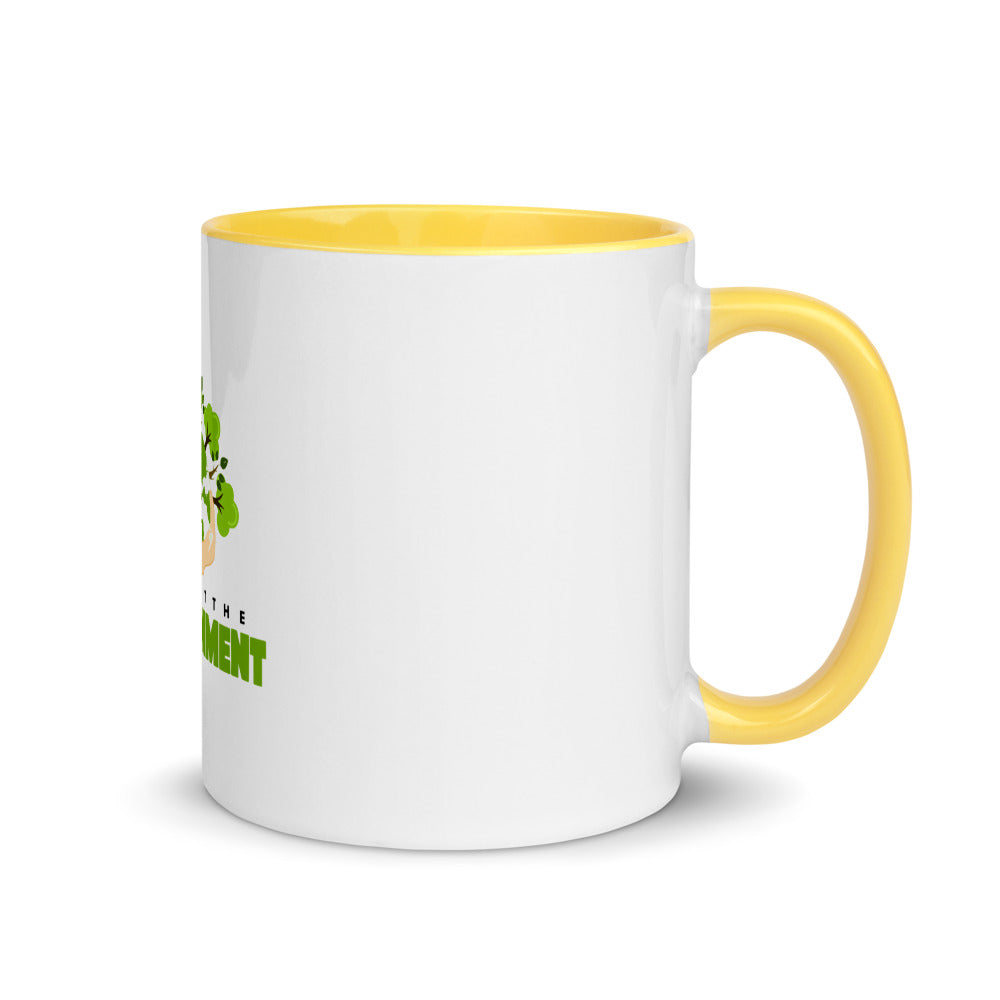PROTECT THE ENVIRONMENT - Mug with Color Inside
