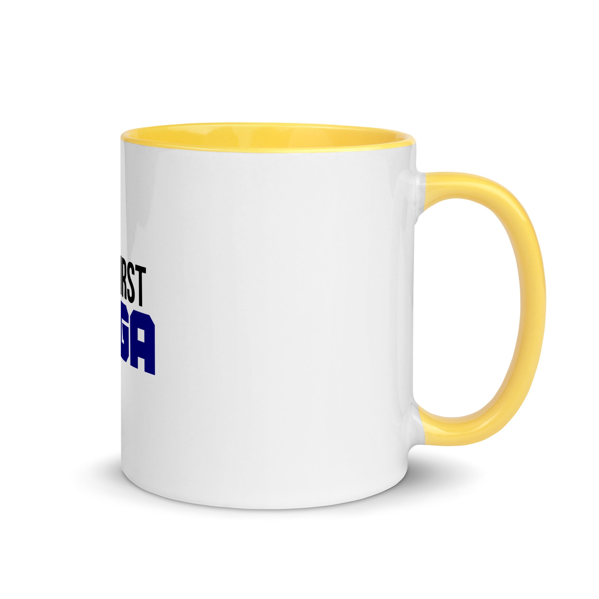 BUT FIRST YOGA - Mug with Color Inside